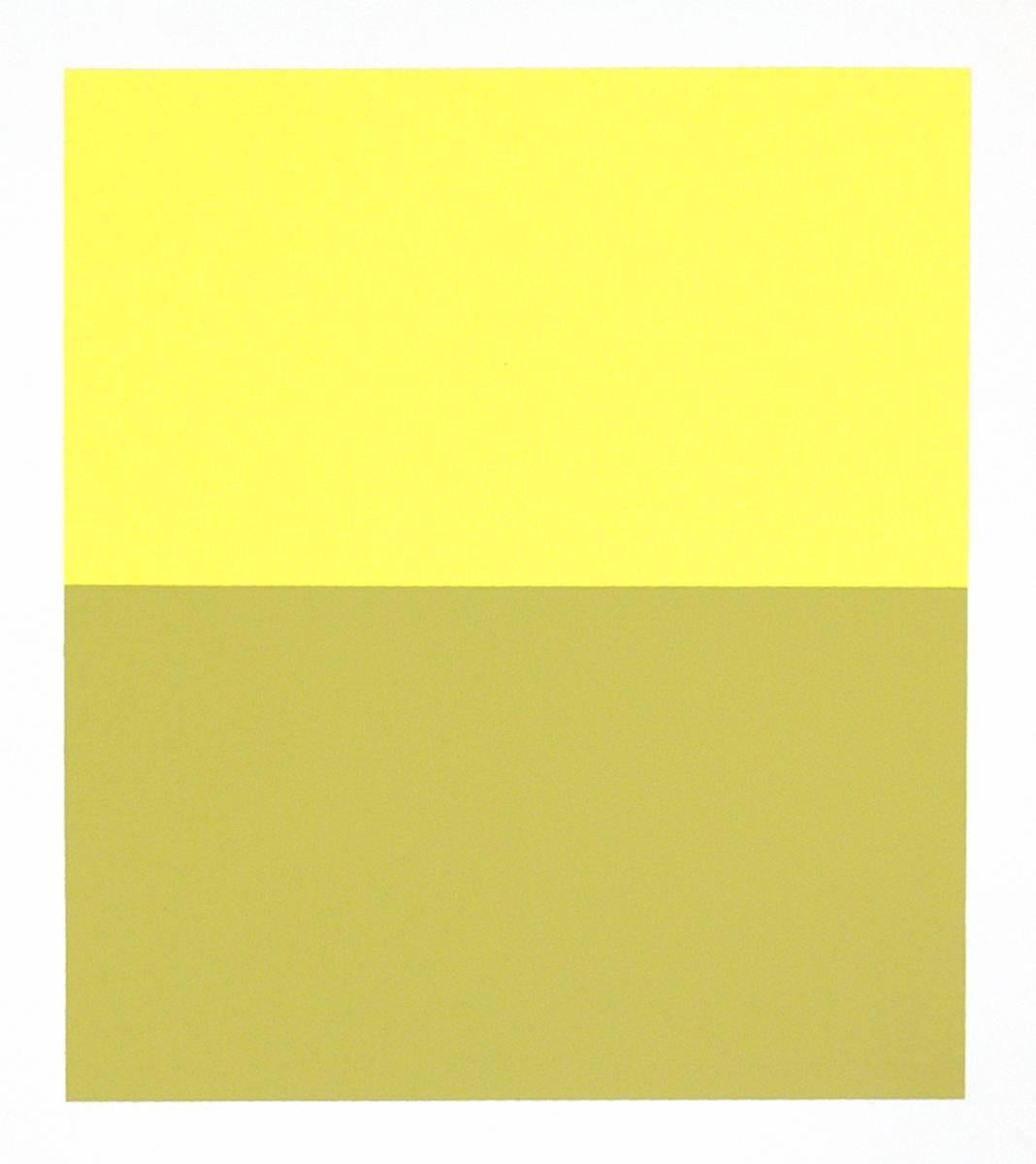 Pair of abstract color lithographs by Joseph Albers from the 