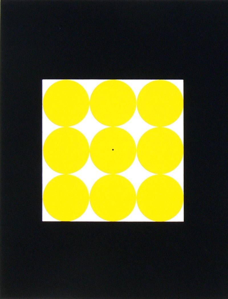 Pair of abstract color lithographs by Joseph Albers from the 