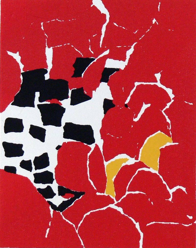 Suite aus sieben abstrakten Lithografien von Josef Albers aus der Interaktion von Farben im Zustand „Gut“ im Angebot in Atlanta, GA