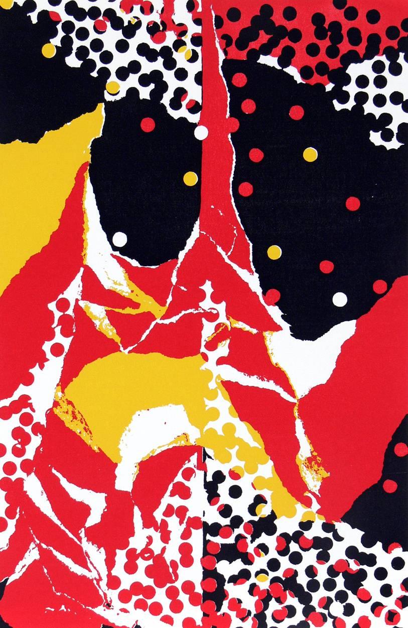 Suite aus sieben abstrakten Lithografien von Josef Albers aus der Interaktion von Farben im Angebot 1