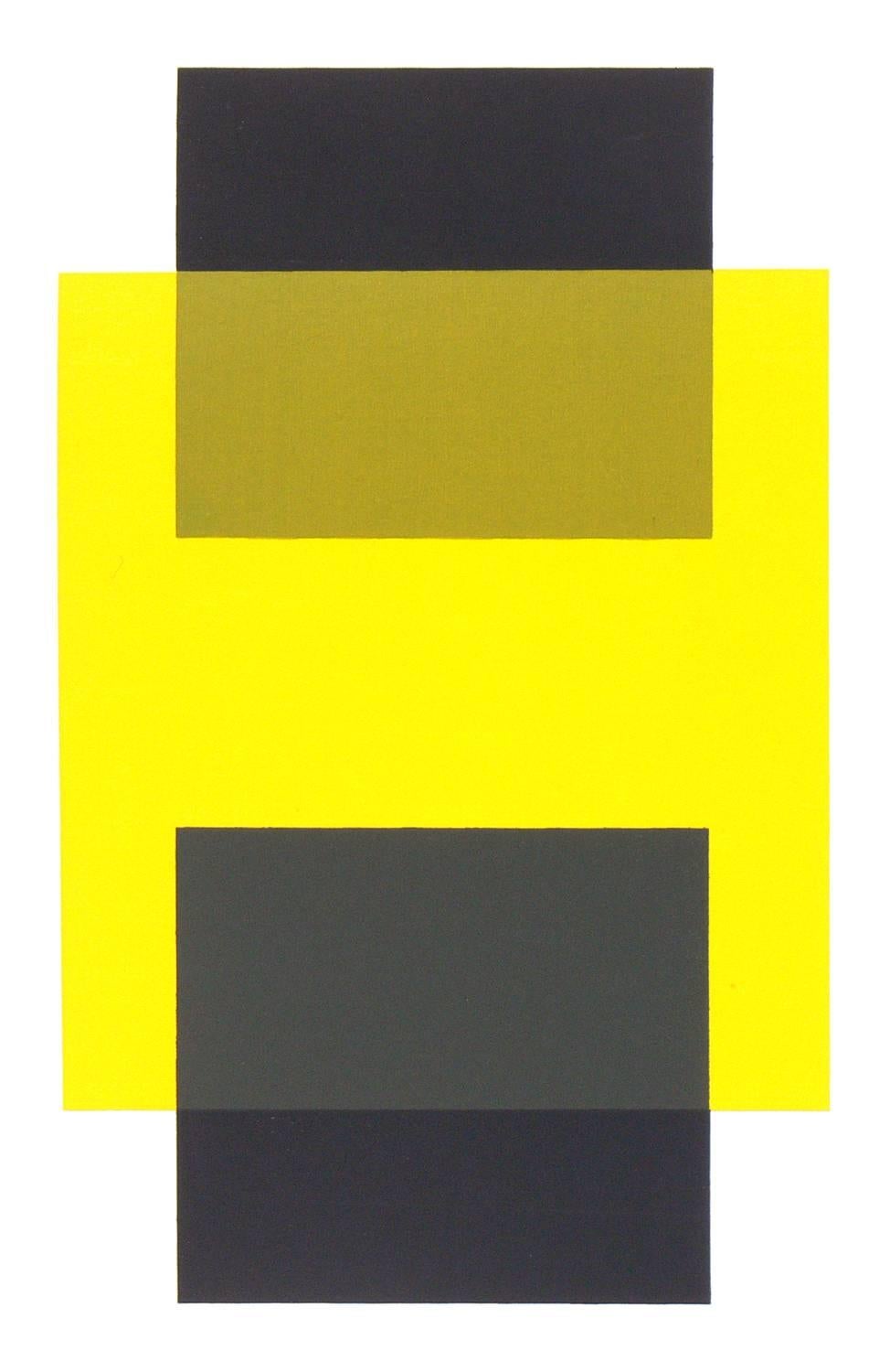 Abstrakte Lithografien von Josef Albers aus der Mappe XI-1, Wechselwirkung der Farben, um 1960. aktualisiert