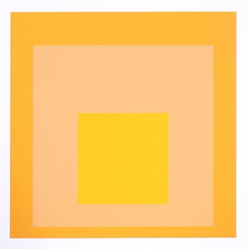 Mid-Century Modern Pair of Josef Albers Lithographs from Formulation and Articulation
