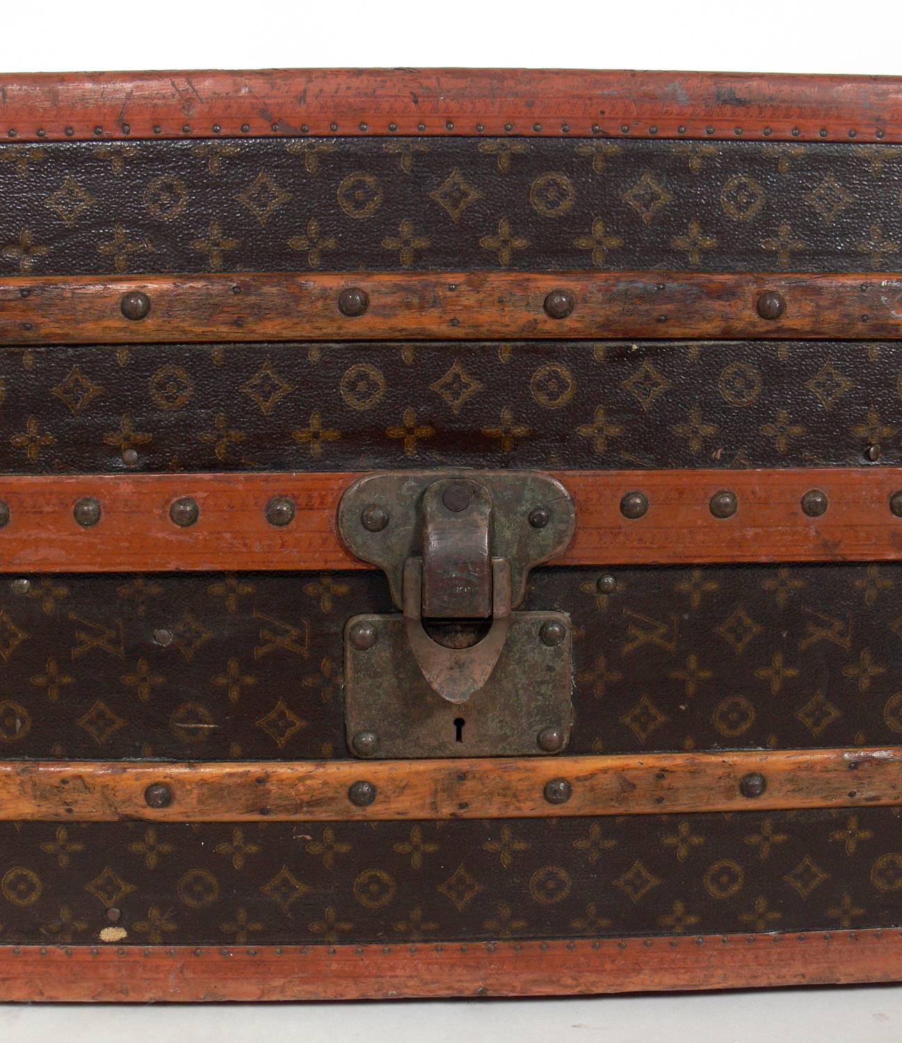 French Louis Vuitton Vintage Trunk or Coffee Table