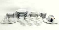 Raymond Loewy Script Pattern for Rosenthal Continental 74-Piece China Set