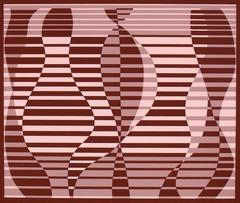 Josef Albers Abstract Screen-Print from Formulation and Articulation