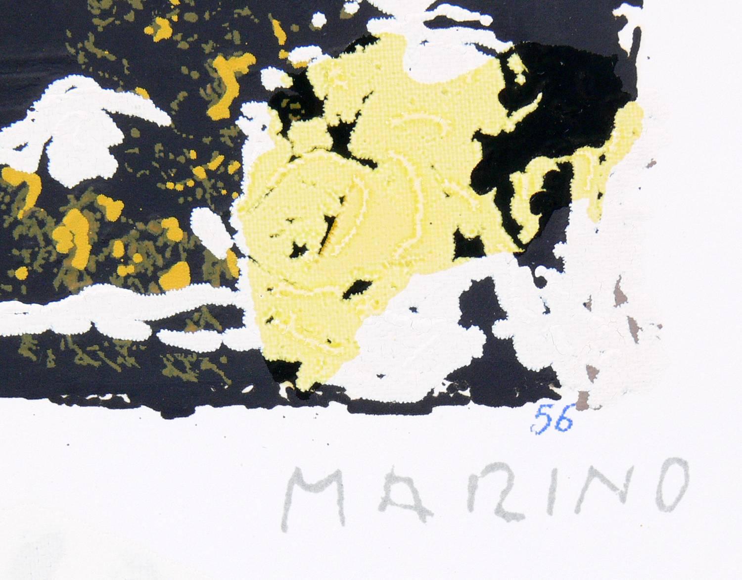 Milieu du XXe siècle Paire de lithographies Marino Marini en vente