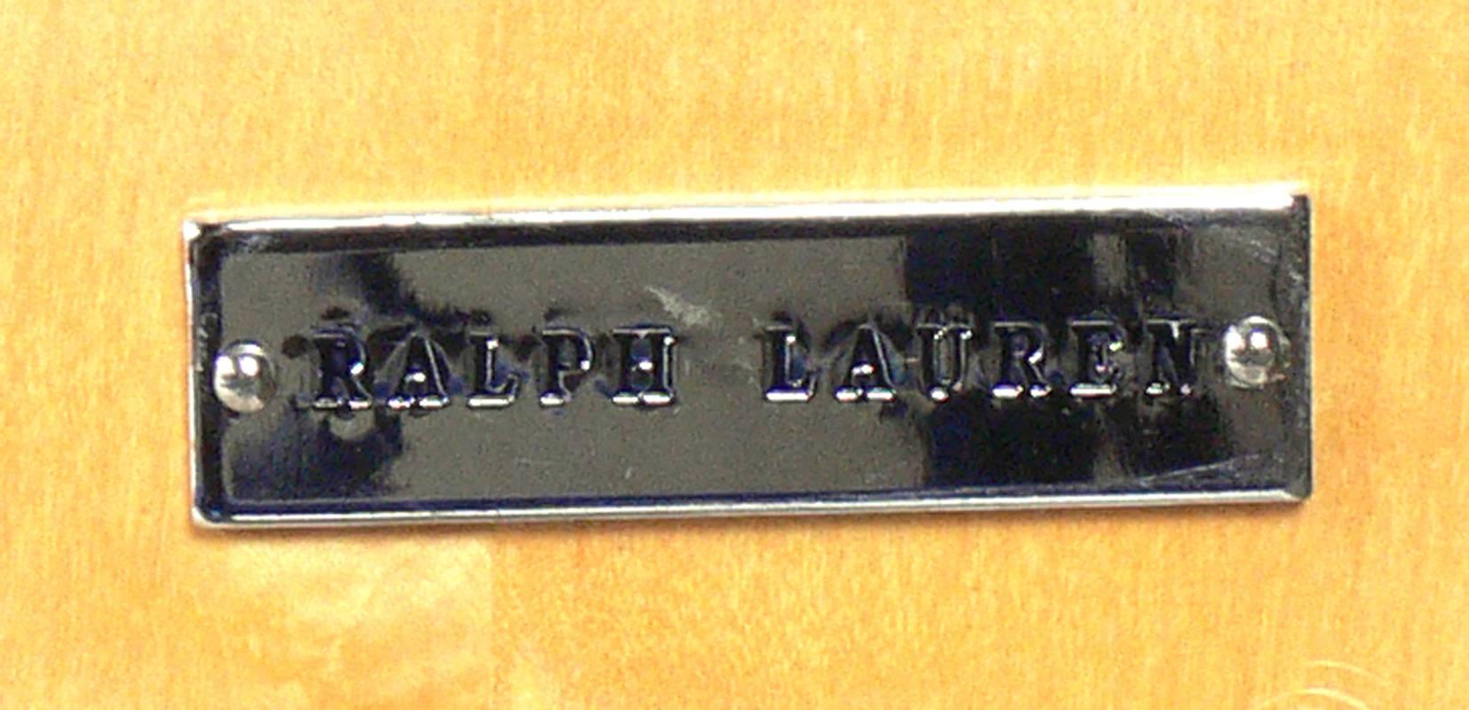 French Art Deco Style Rosewood Desk by Ralph Lauren 1
