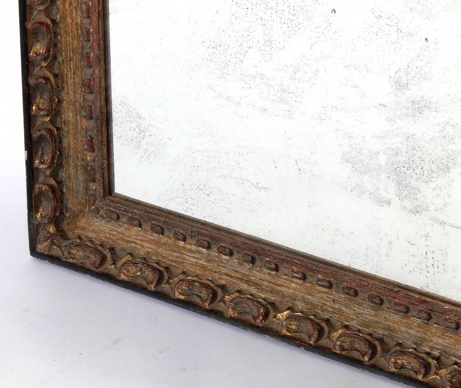 Giltwood Antiqued Mirrors In Distressed Condition In Atlanta, GA