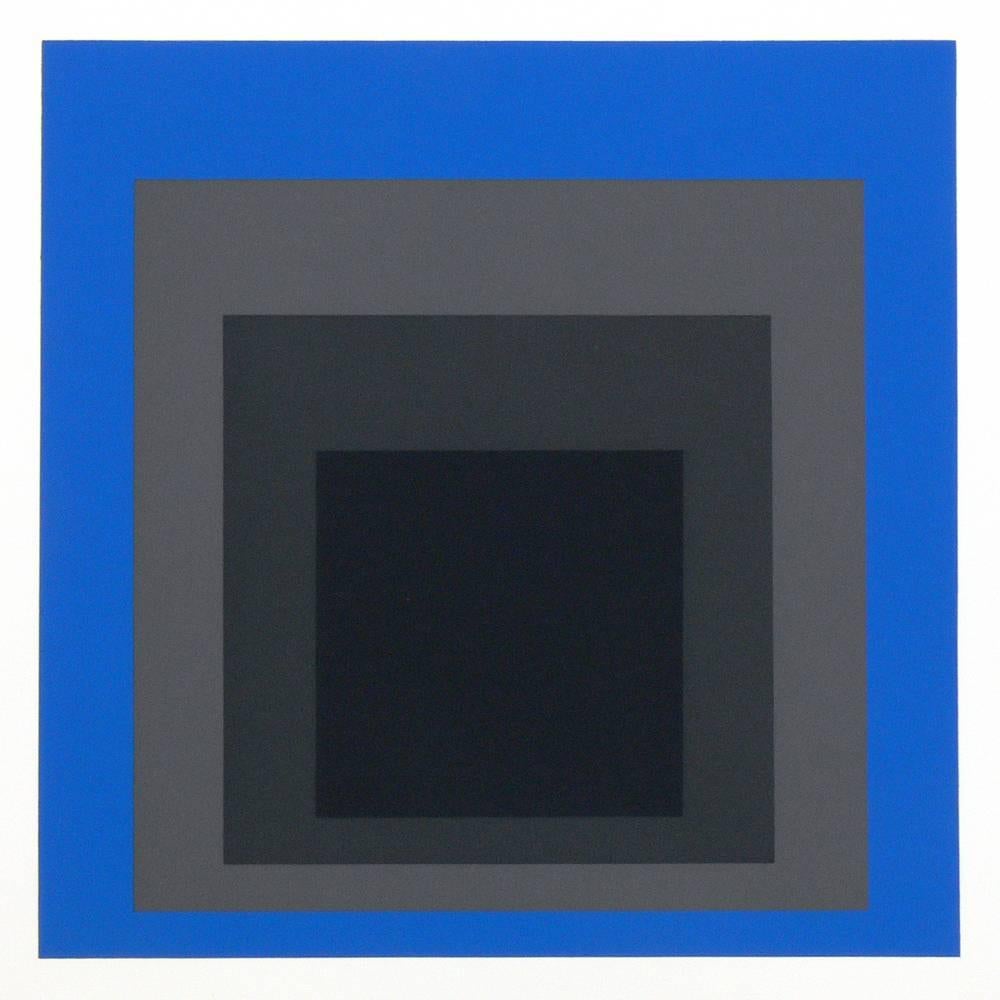 Suite of 12 "Homage to the Square" screenprints by Josef Albers, from Formulation and Articulation, Portfolio 1, folder 5, and Portfolio 2, folders 8, 13,14, 19, and 24. Published by Harry N. Abrams Inc., New York, and Ives Sillman Inc.,