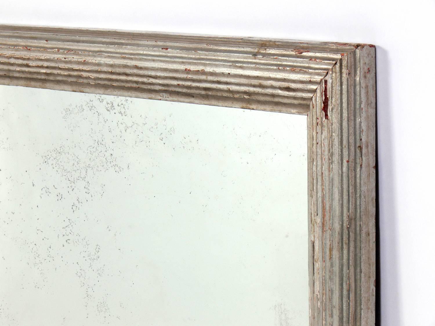 American Silver Finished Antiqued Mirror