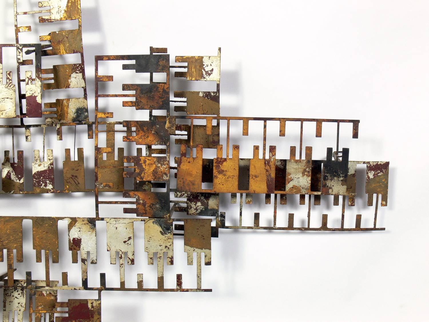 American Modern Wall Sculpture by William Bowie