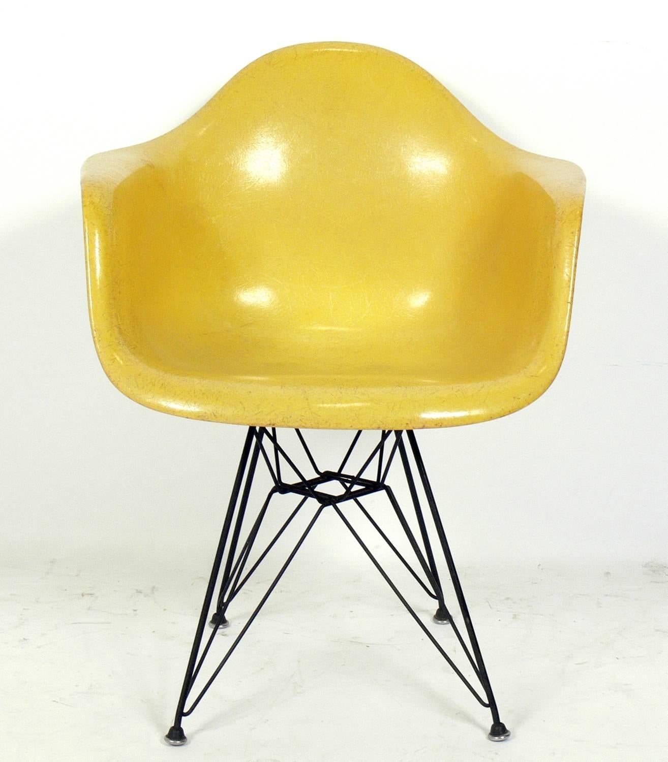 lemon yellow chair