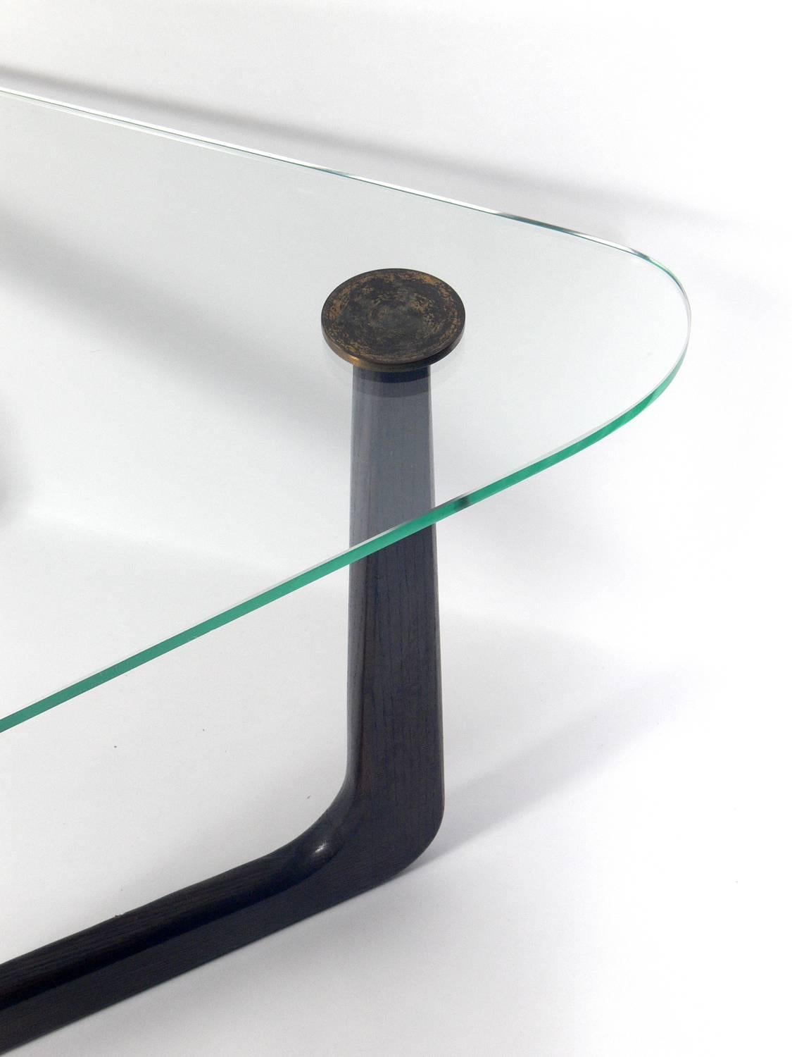 Sculptural Modernist Side Tables in the Manner of Isamu Noguchi In Good Condition In Atlanta, GA