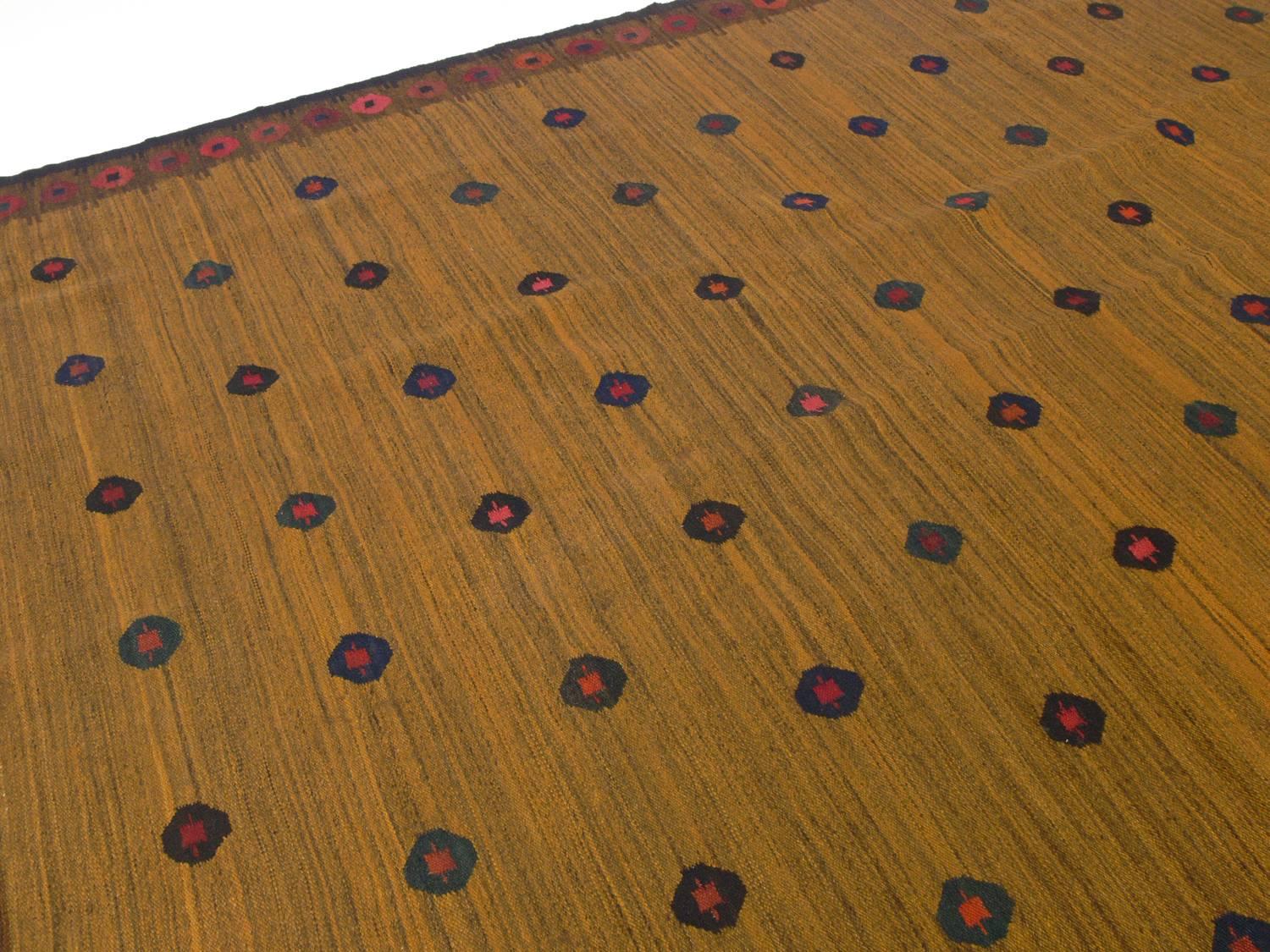 Mid-Century Modern Danish Modern Flat-Weave Carpet