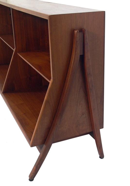 Sculptural Bookshelf by Kipp Stewart for Drexel at 1stDibs