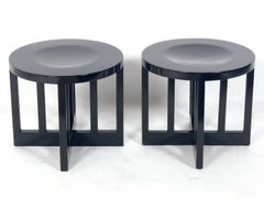 Pair of Architectural Stools by Richard Meier for Knoll