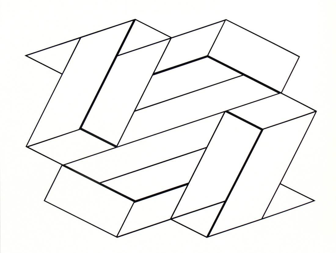 Schwarz-weiße Lithografien von Josef Albers über Formeln und Artikulation (Moderne der Mitte des Jahrhunderts) im Angebot