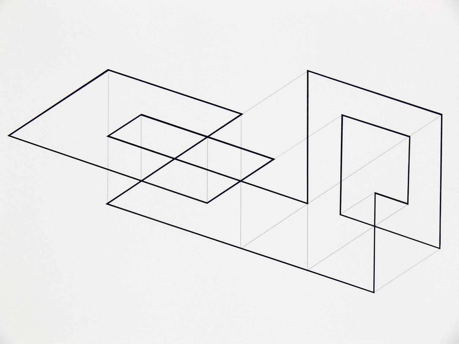 Lithographs by Josef Albers from Formulation and Articulation In Good Condition For Sale In Atlanta, GA