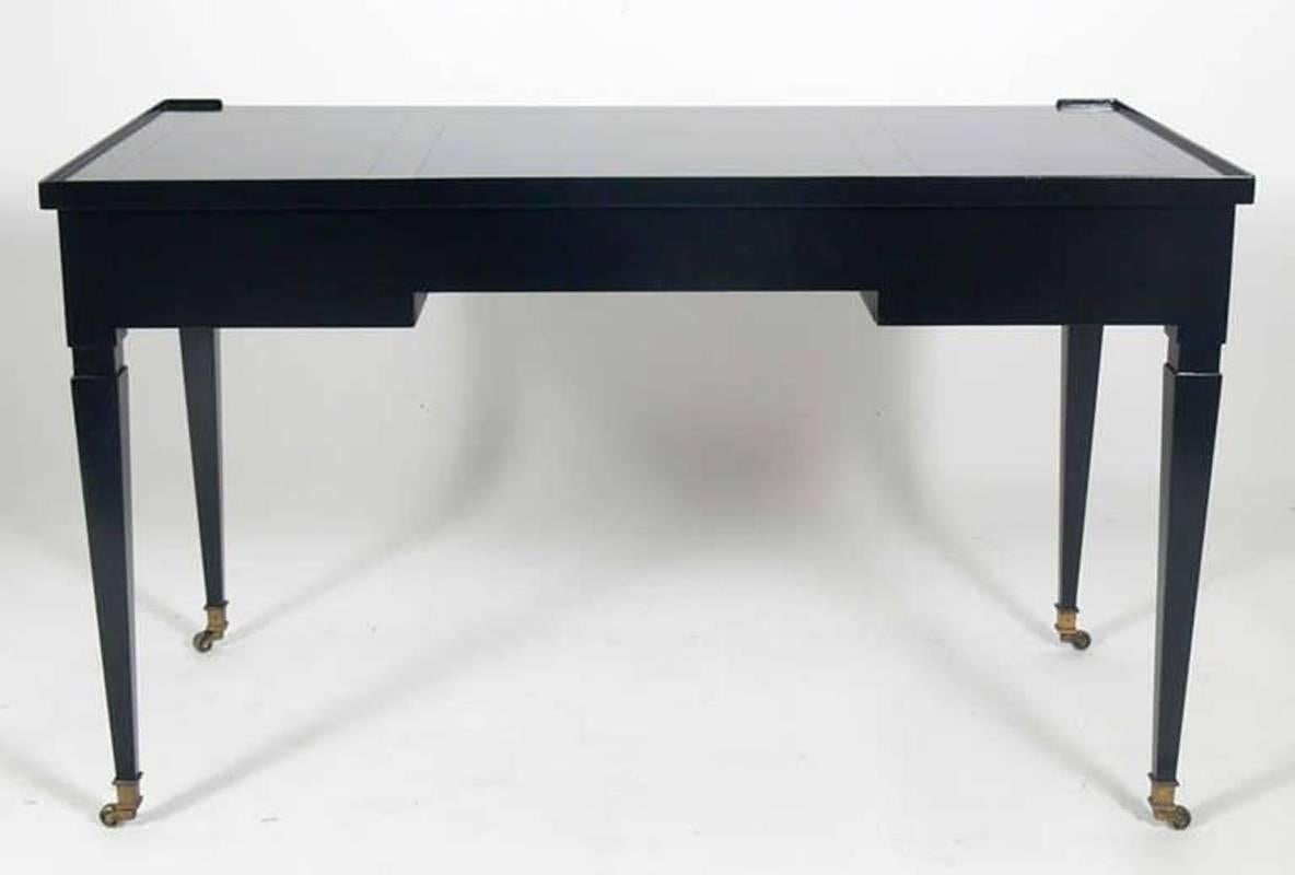 Lacquered Elegant Neoclassical Desk by Baker