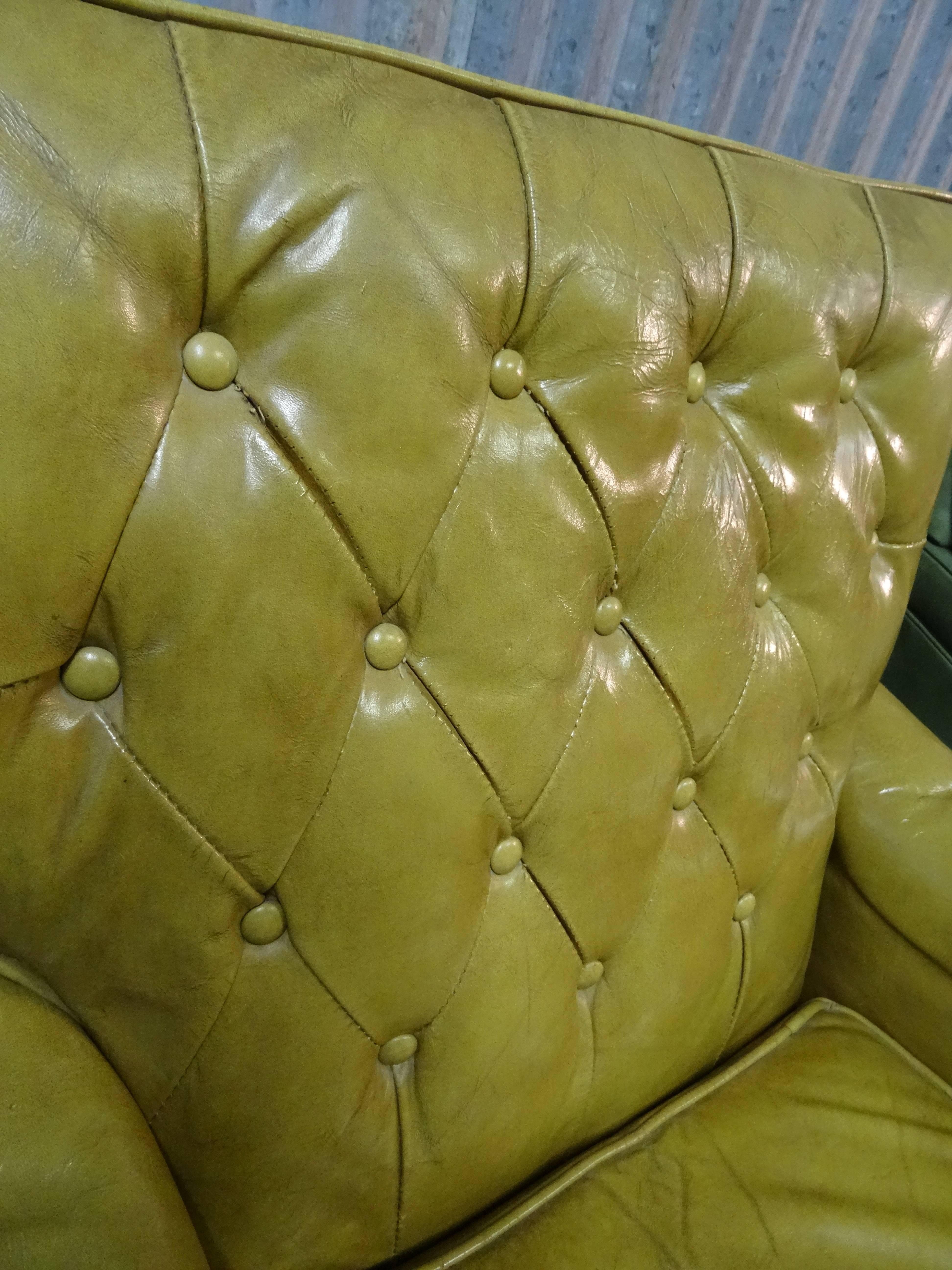 Collection of Vintage Leather Chairs For Sale 1