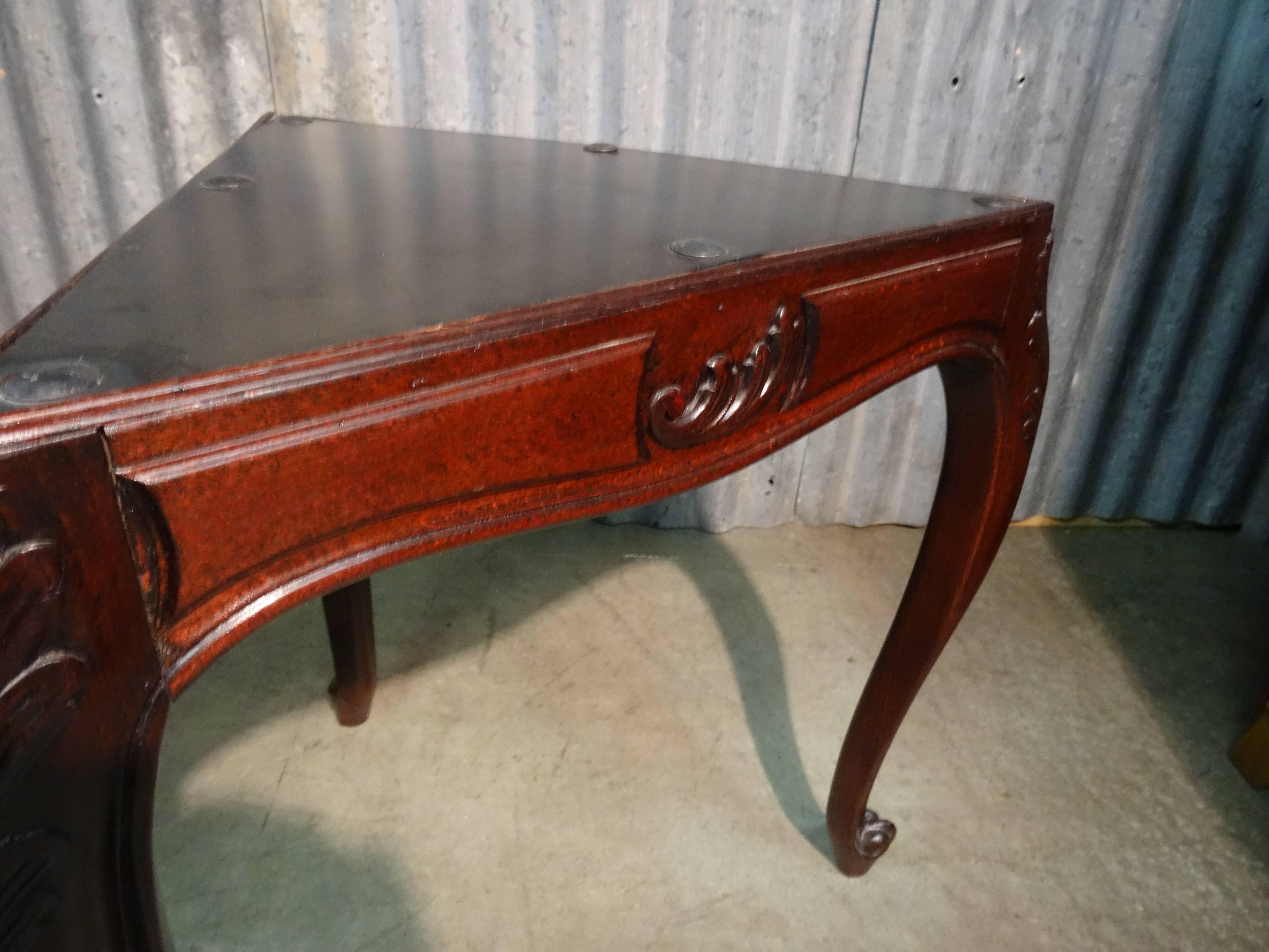 French Triangular Side Table For Sale 2