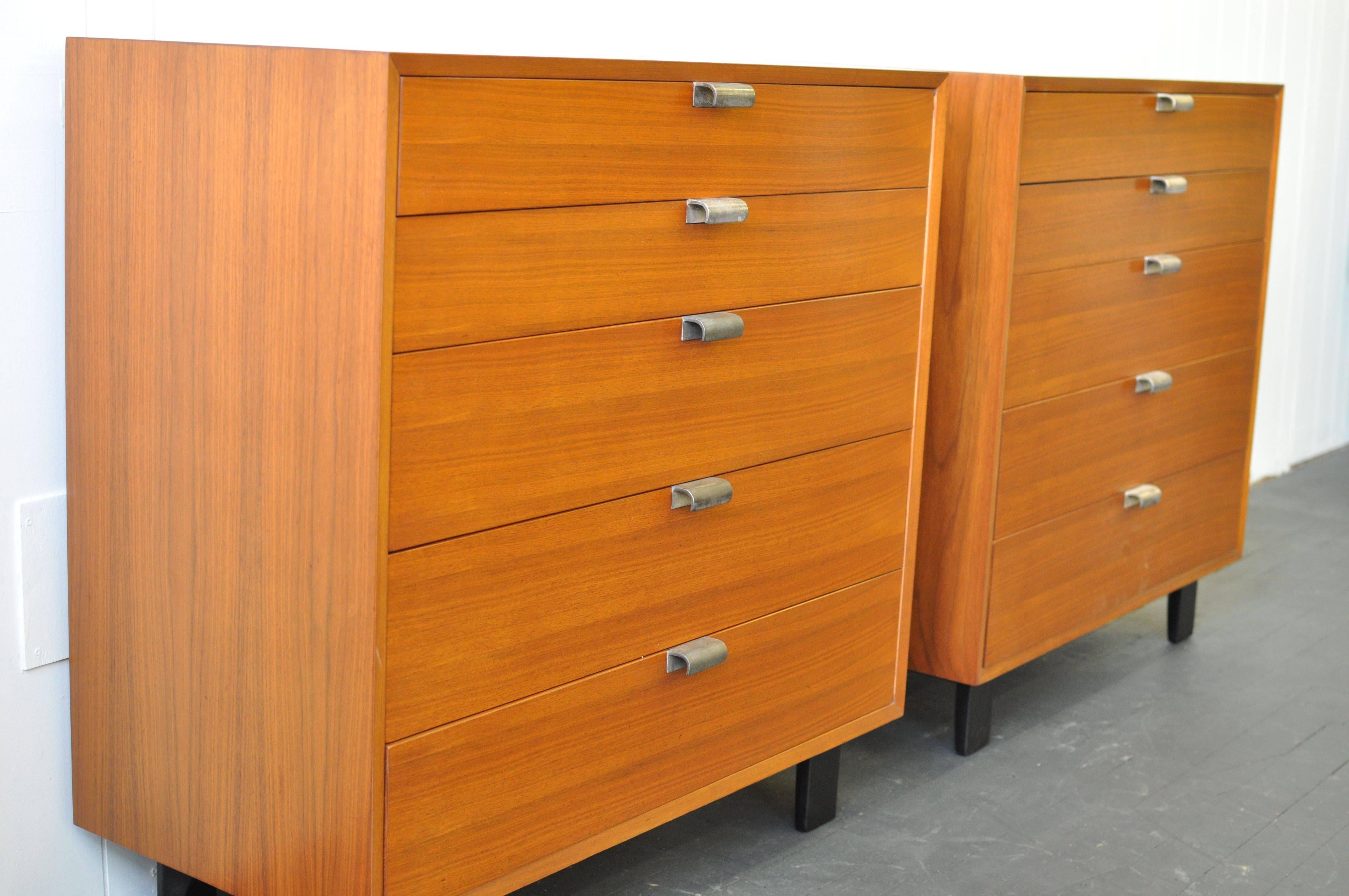 Pair of George Nelson  for Herman Miller Dressers