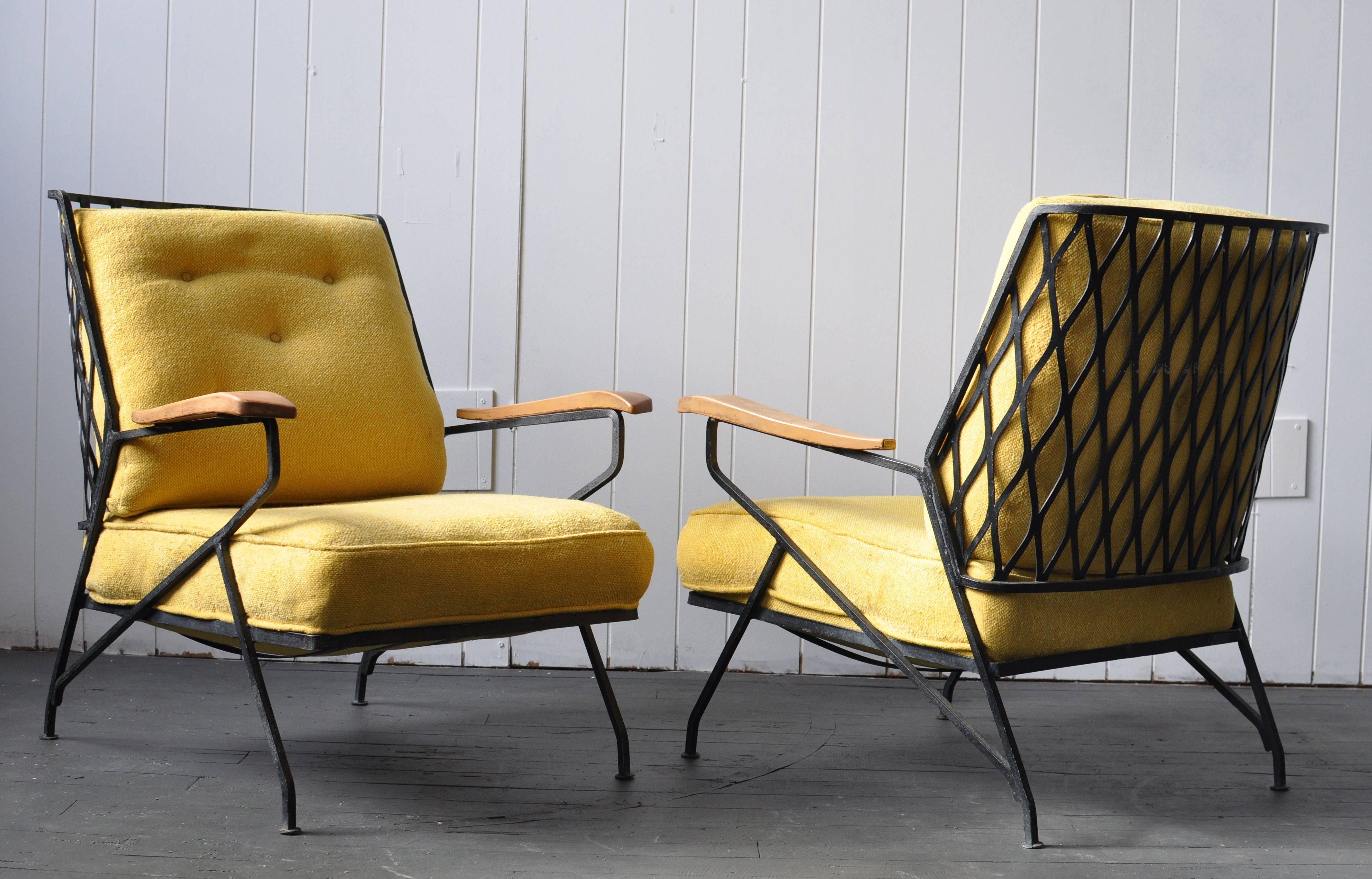Rare pair of Salterini lounge chairs.

Please inquire for trade pricing.