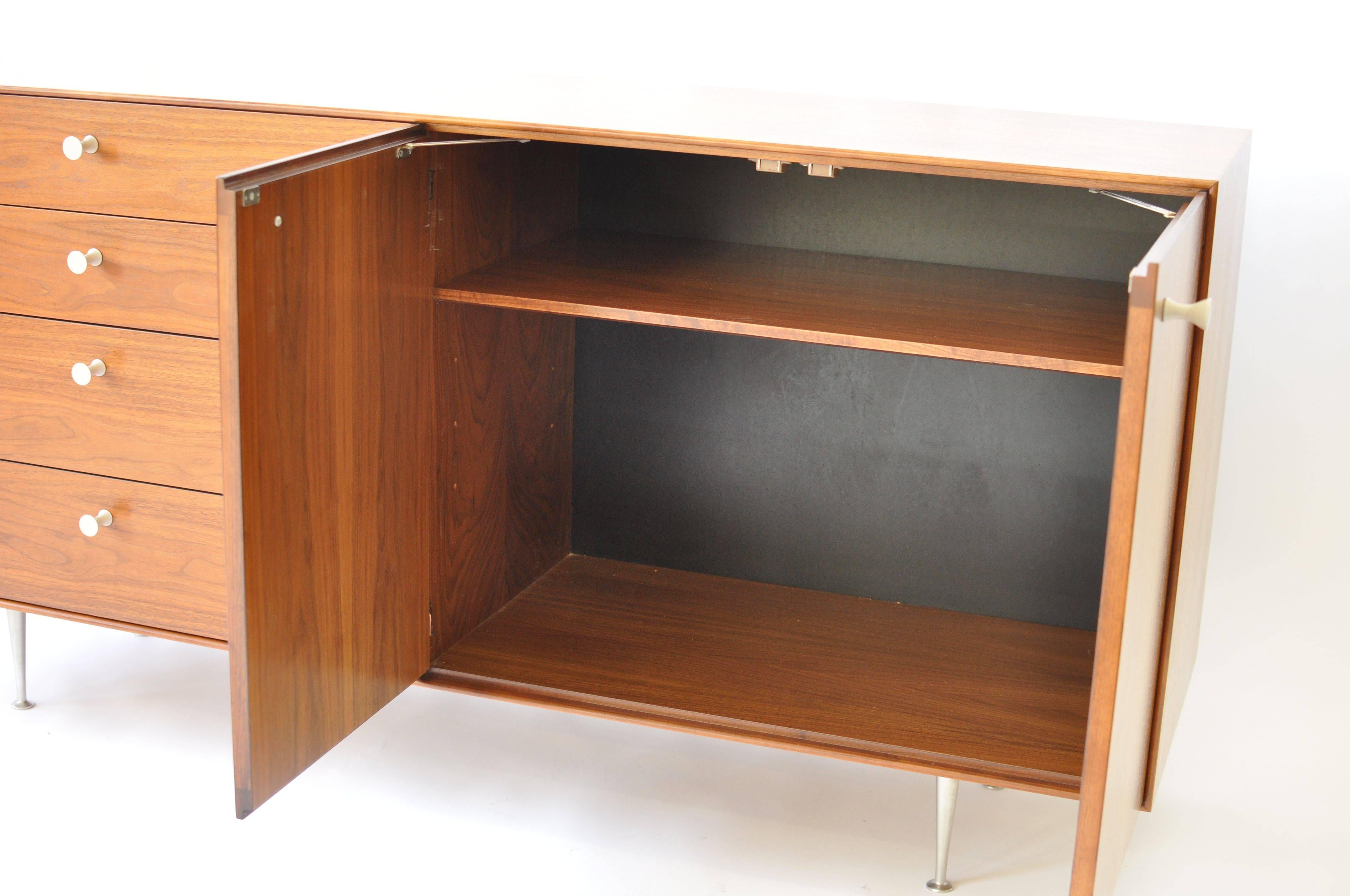 George Nelson Thin Edge Cabinet In Excellent Condition In Turners Falls, MA