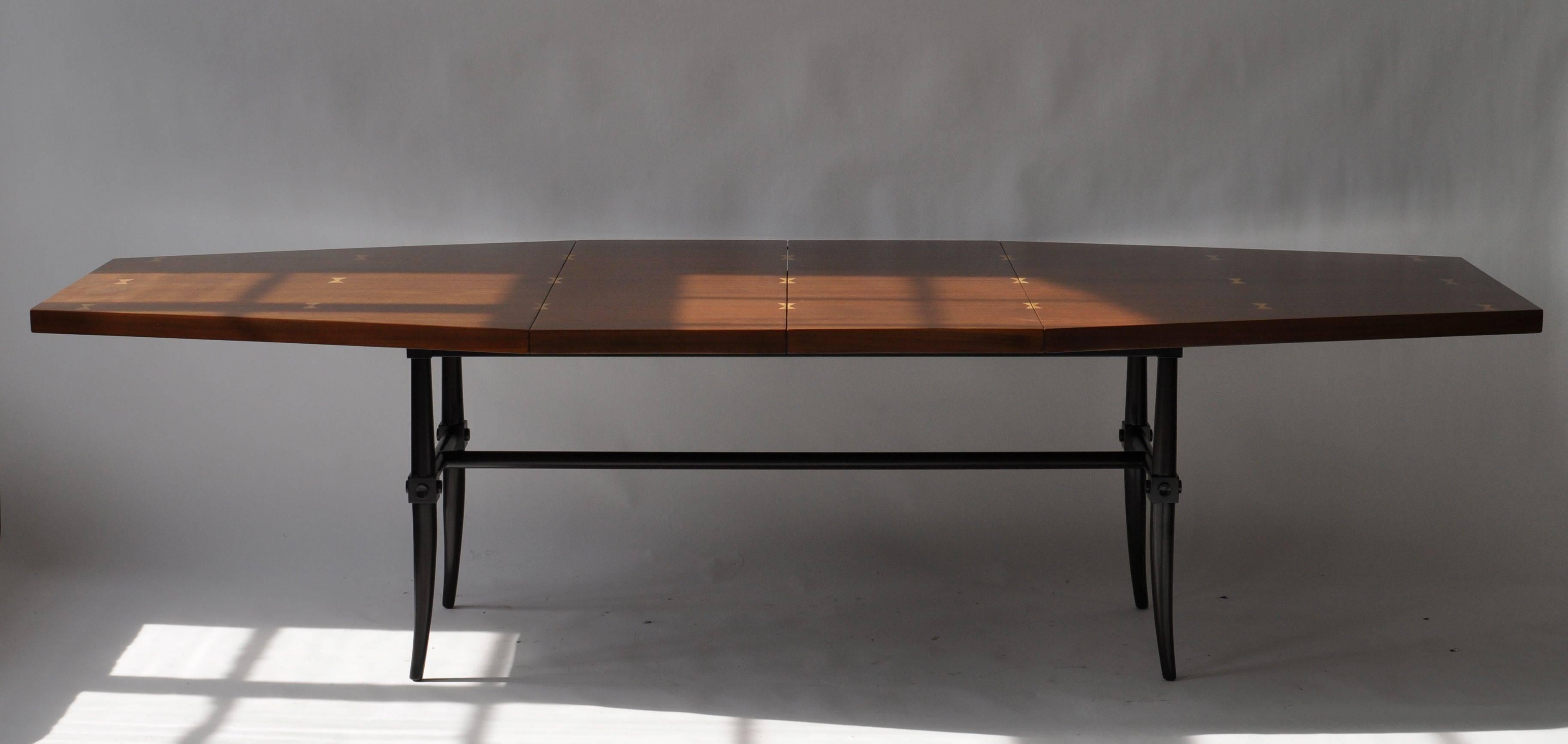 Mid-Century Modern Rare Dining Table by Tommi Parzinger For Sale