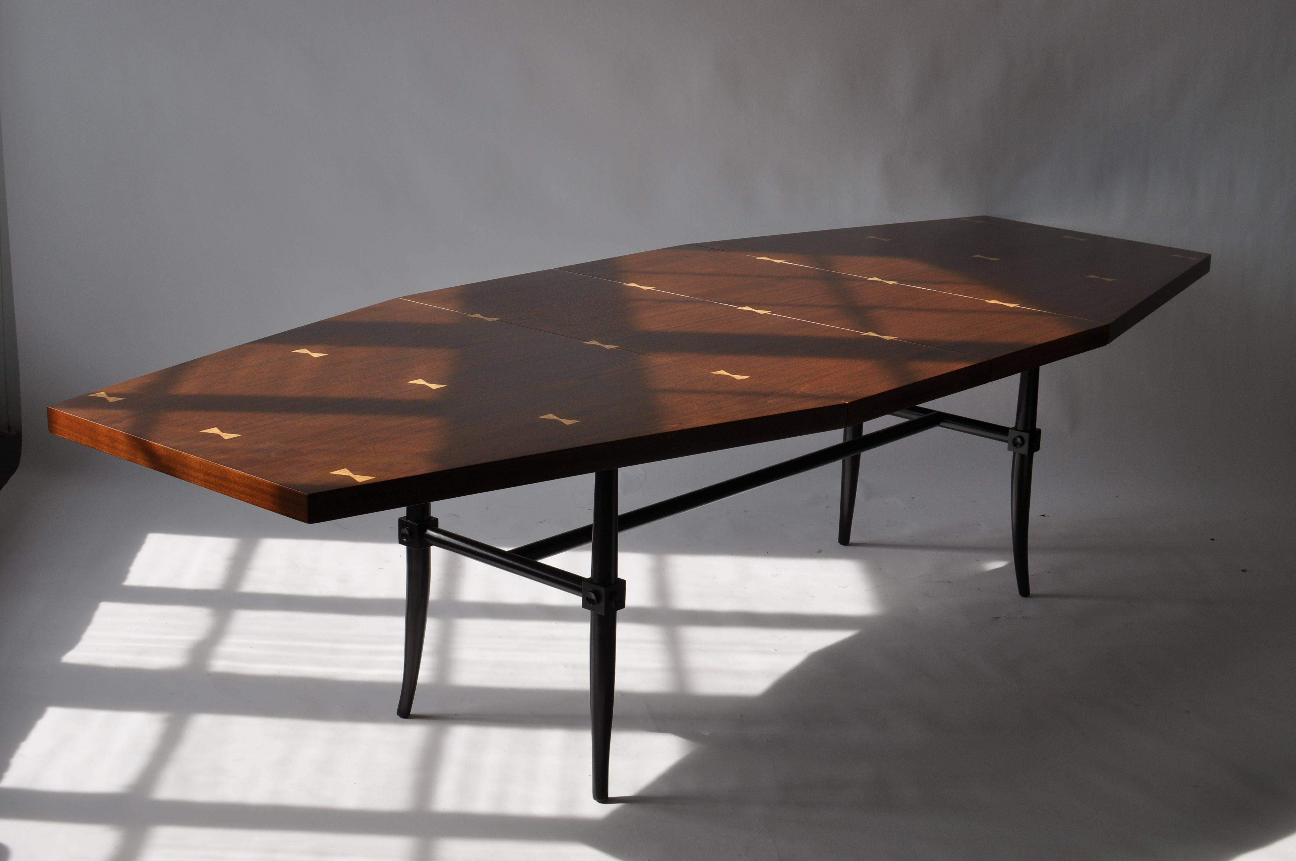 American Rare Dining Table by Tommi Parzinger For Sale