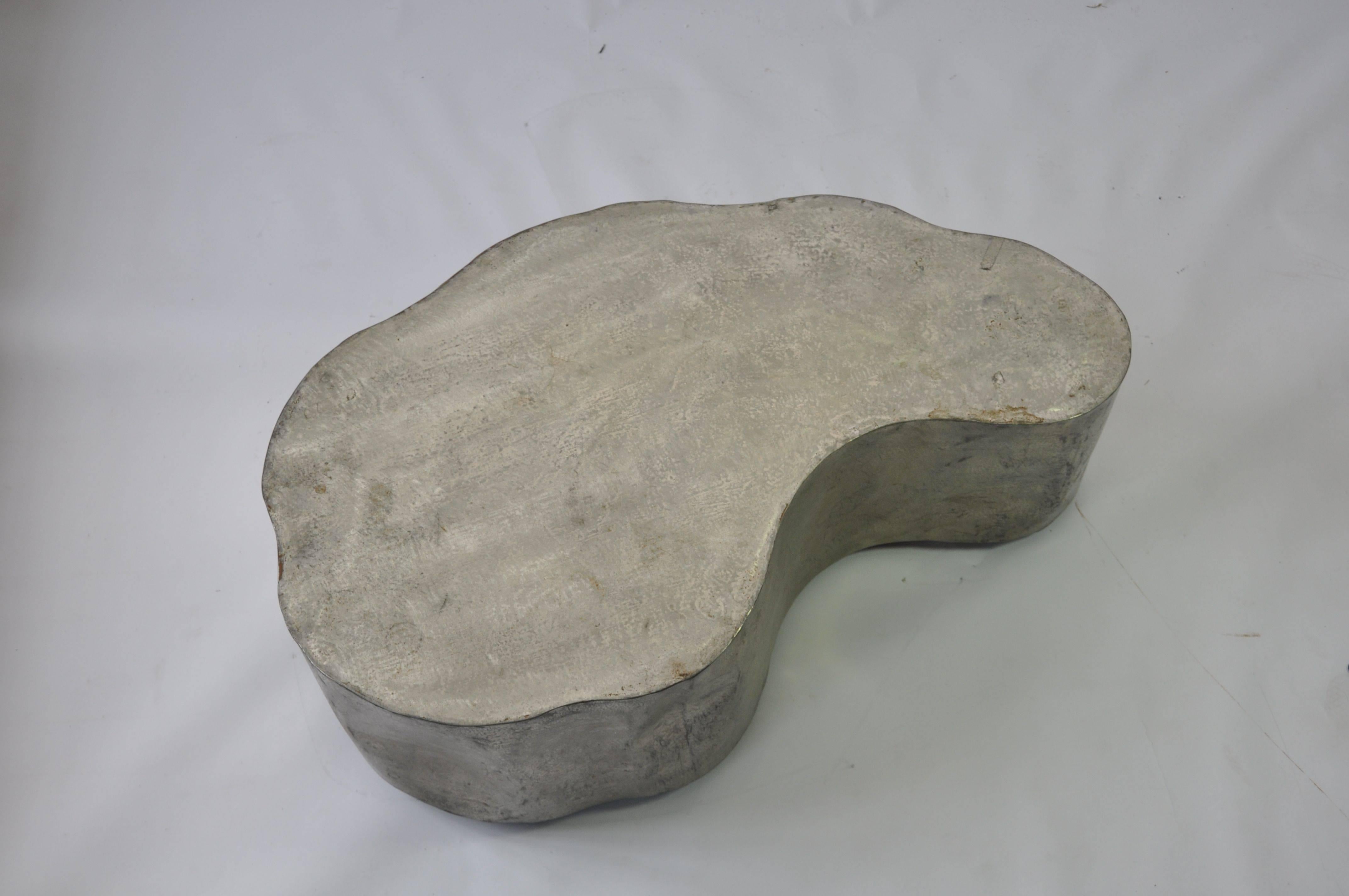 Hammered Vintage Silas Seandel Coffee Table For Sale