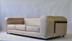 1970s Chrome Frame Sofa