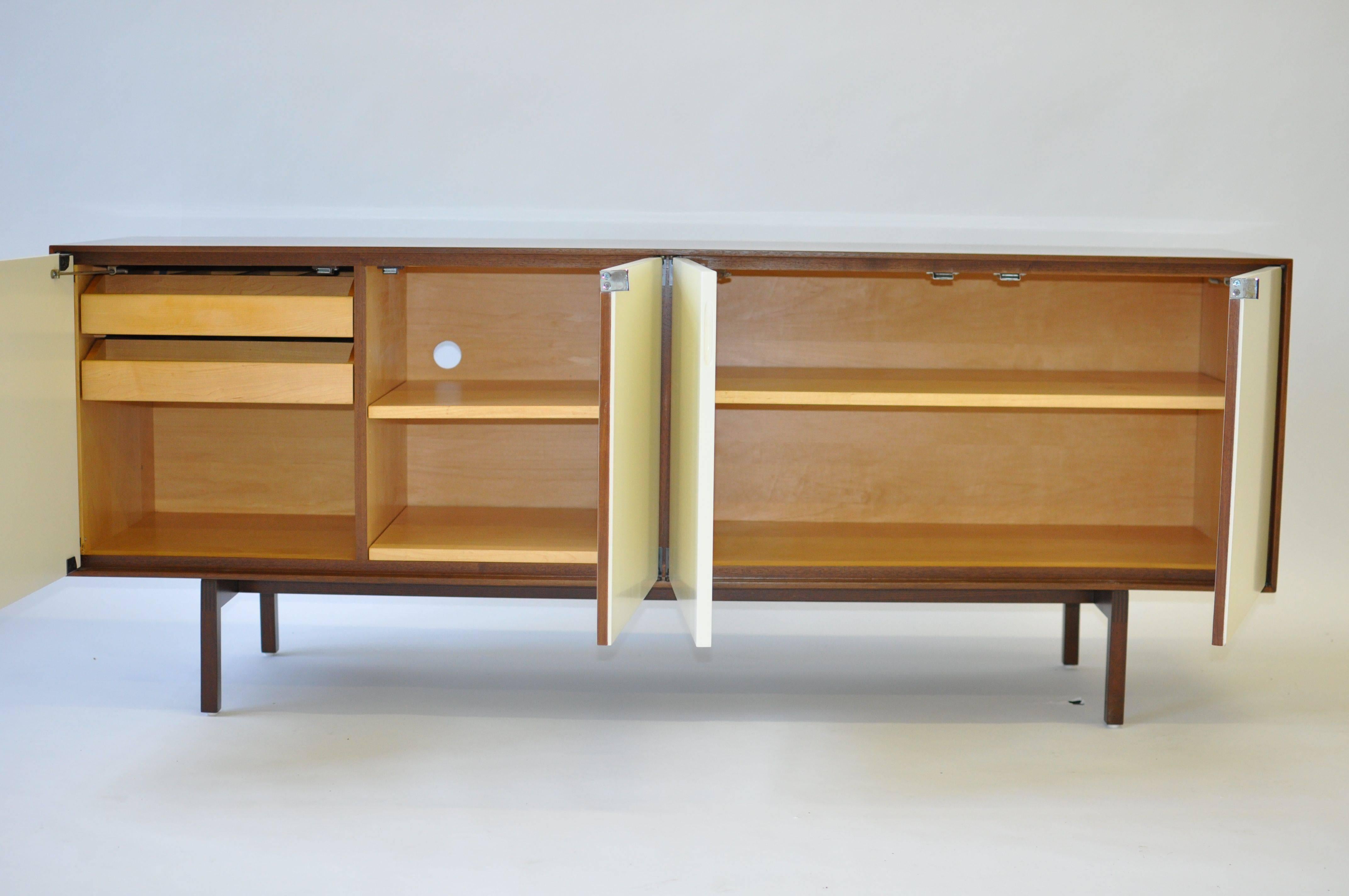 Walnut Florence Knoll Credenza