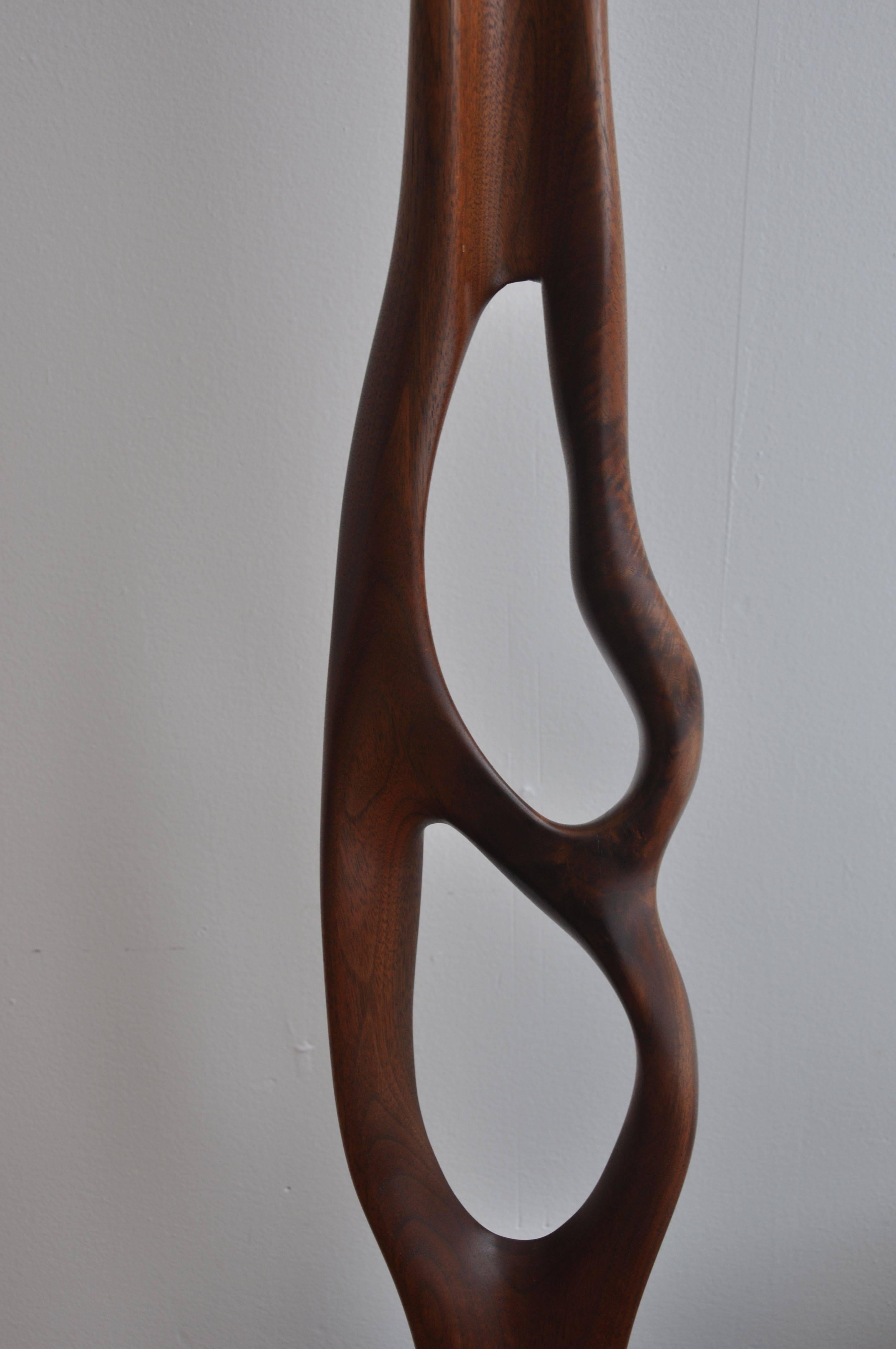 Large Wood Floor Sculpture by David Young For Sale at 1stDibs large