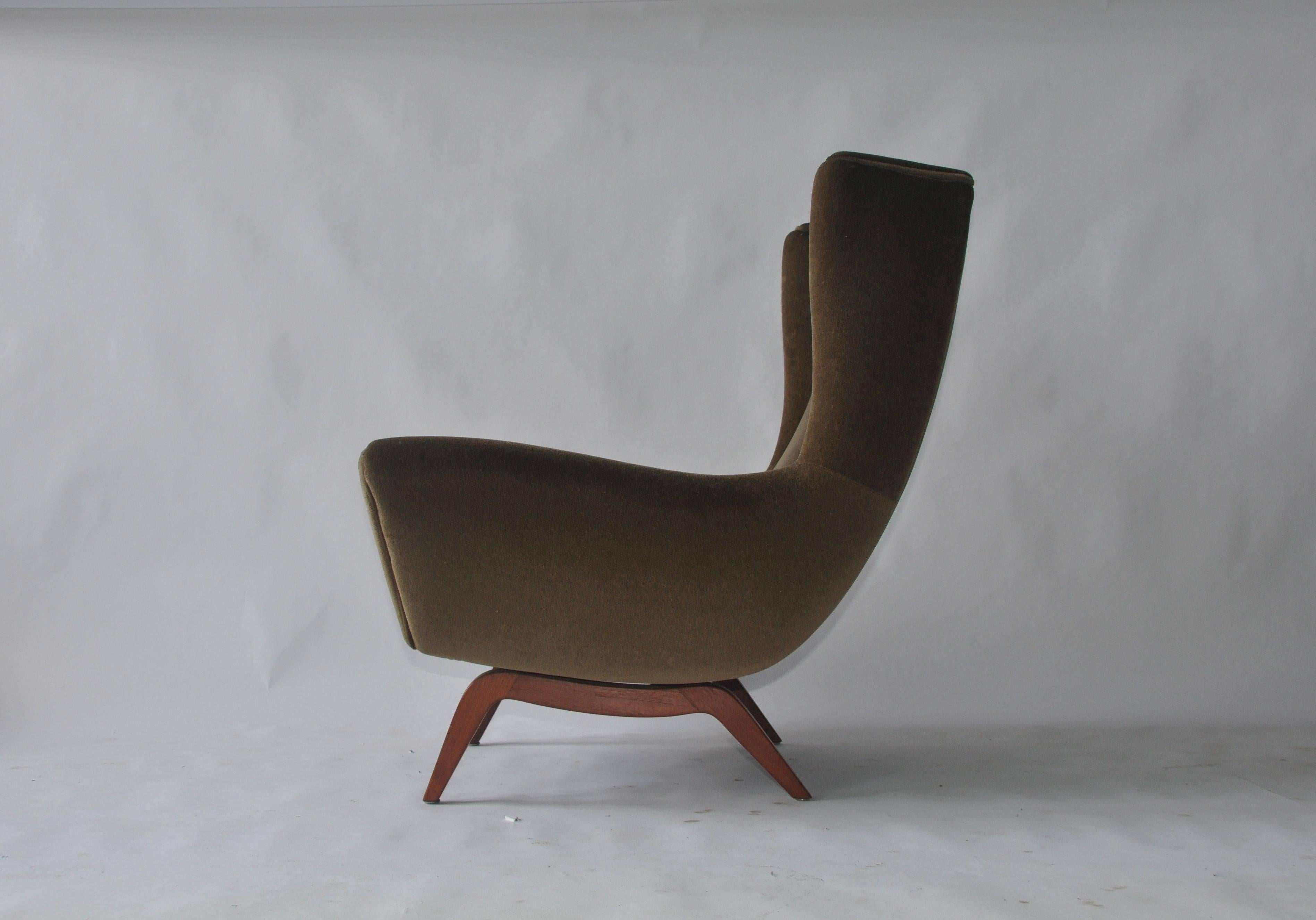 Danish Illum Wikkelso Lounge Chair