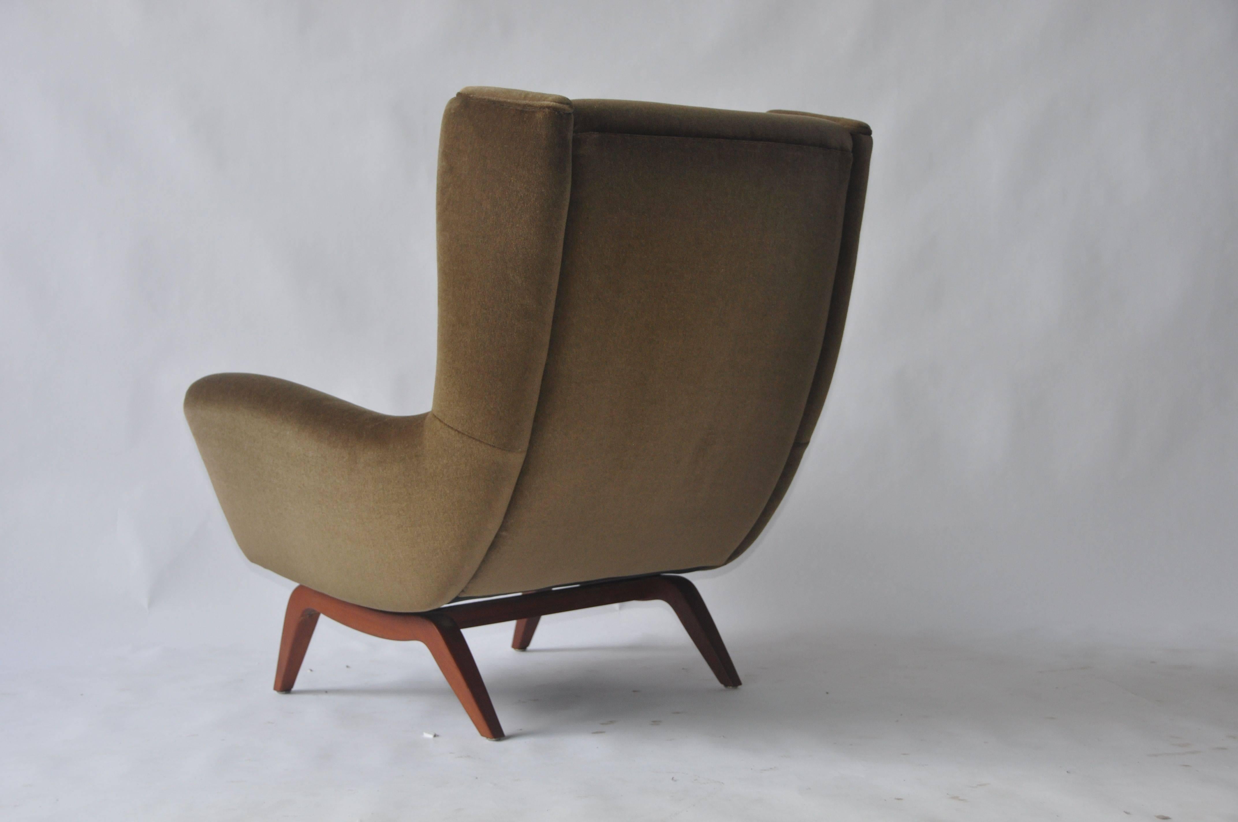 Illum Wikkelso Lounge Chair In Excellent Condition In Turners Falls, MA