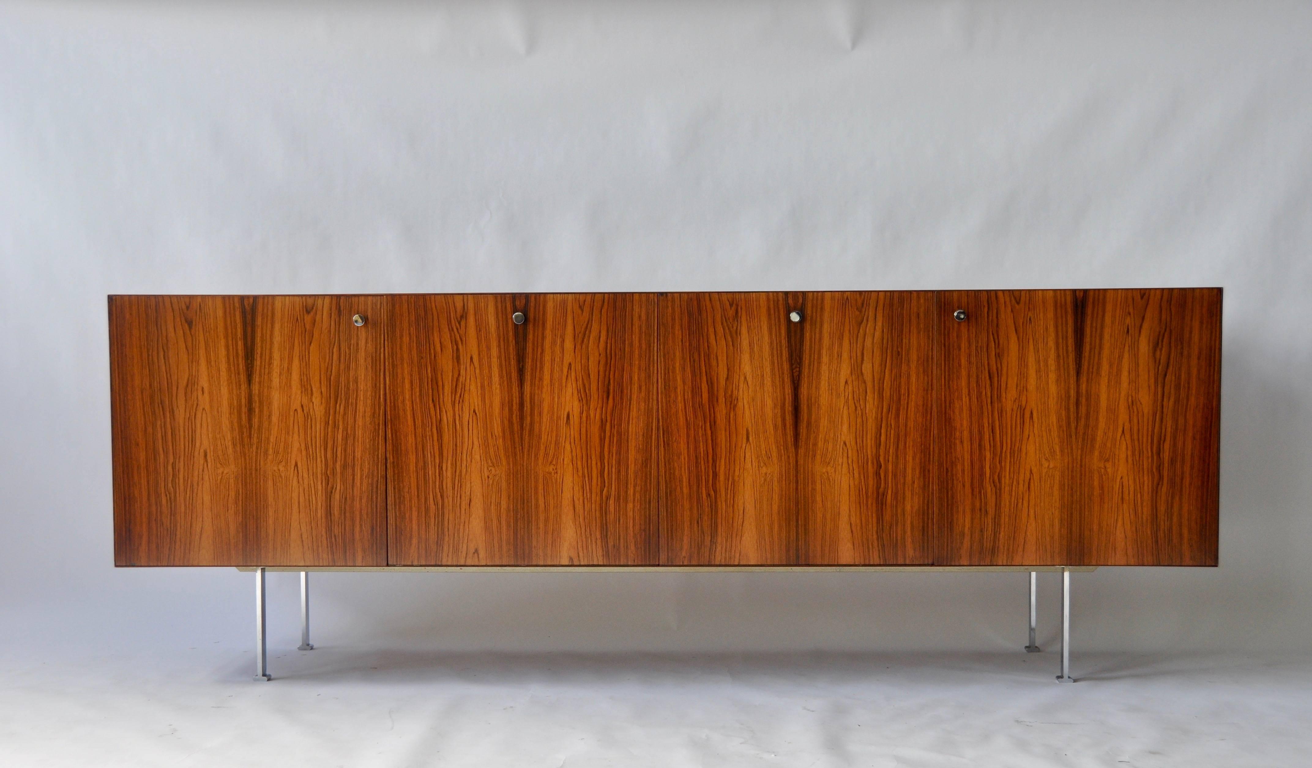 Rosewood Credenza by Poul Norreklit for Georg Petersens, 1960s.