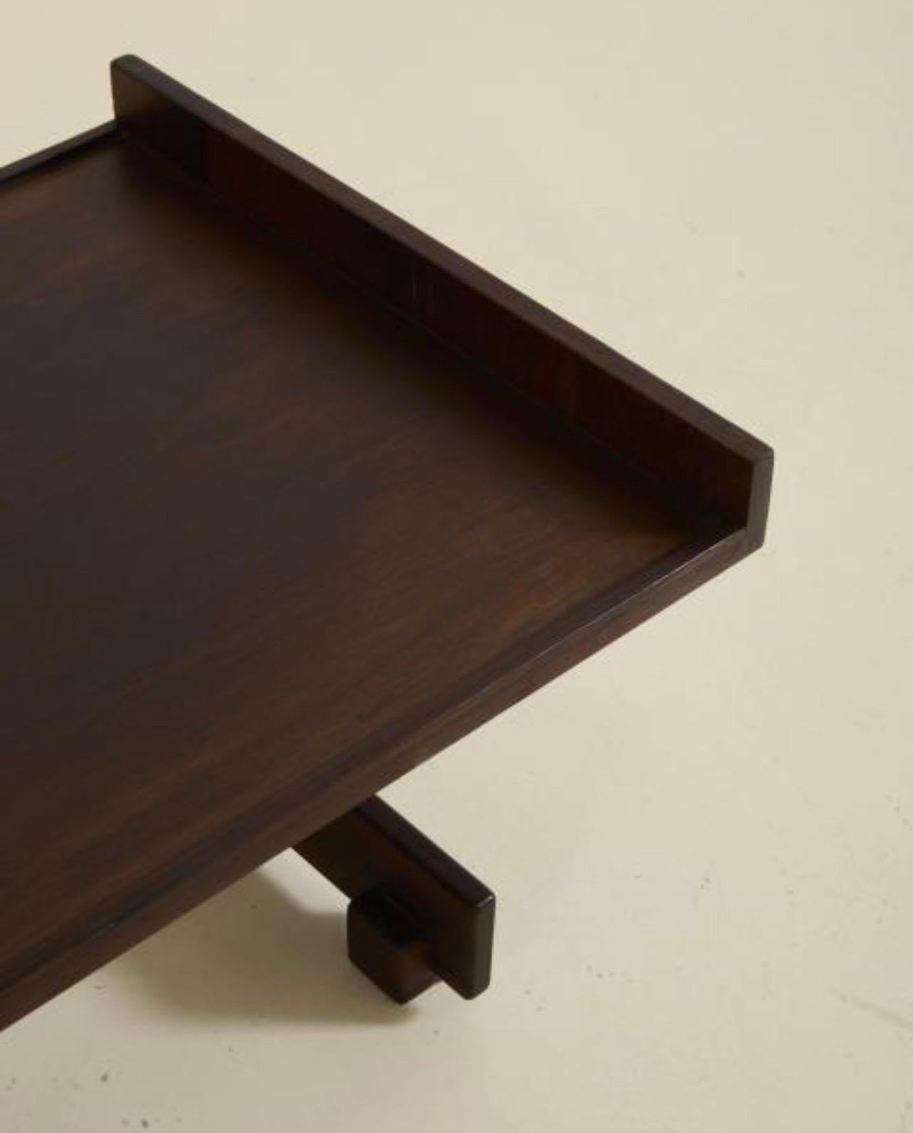 Brazilian Bench in Rosewood by FAI (Fatima Arquitectura de Interiores), 1960s For Sale 4