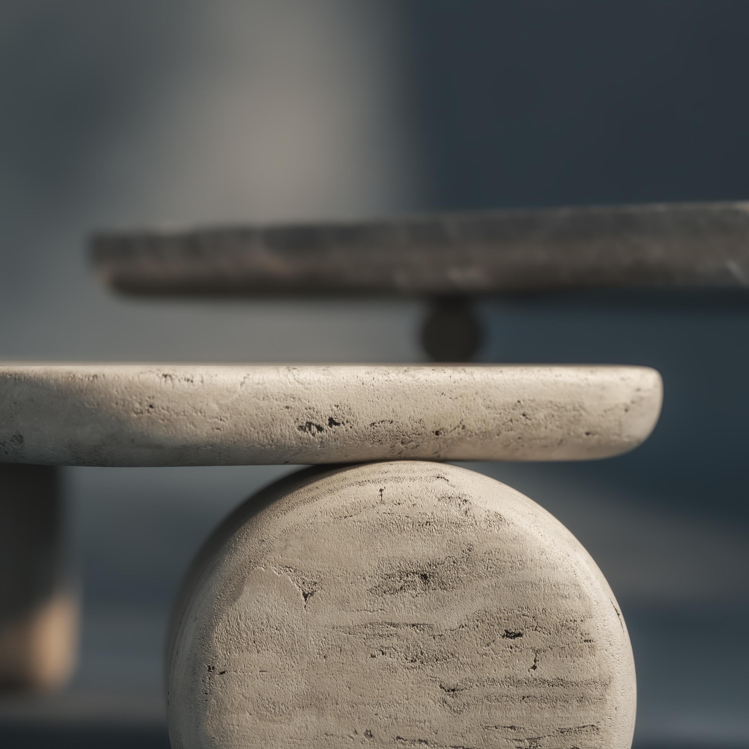 🖤 DAM Atelier  Sculptural Stone Landscape
Lithoscape is more than a name—it’s a poetic crasis, a seamless fusion of lithos (stone) and landscape, embodying the dialogue between the raw permanence of nature and the fluidity of contemporary design.
