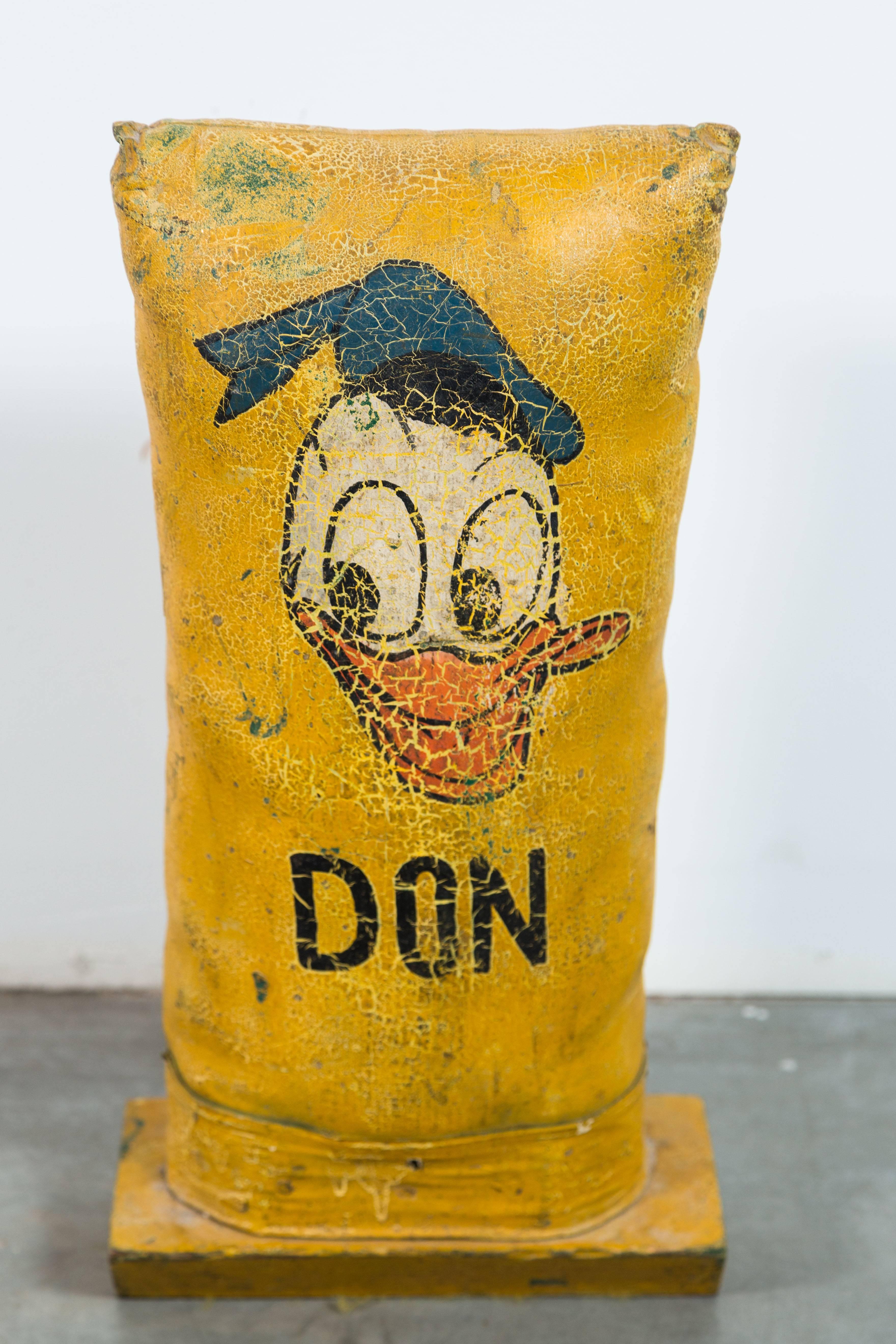 Mid-20th Century Vintage Don Duck Carnival Midway Knockdown Punk