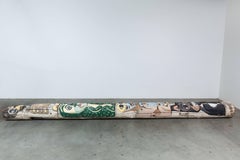 Native American Animal Mythical Creature Redwood Totem Pole