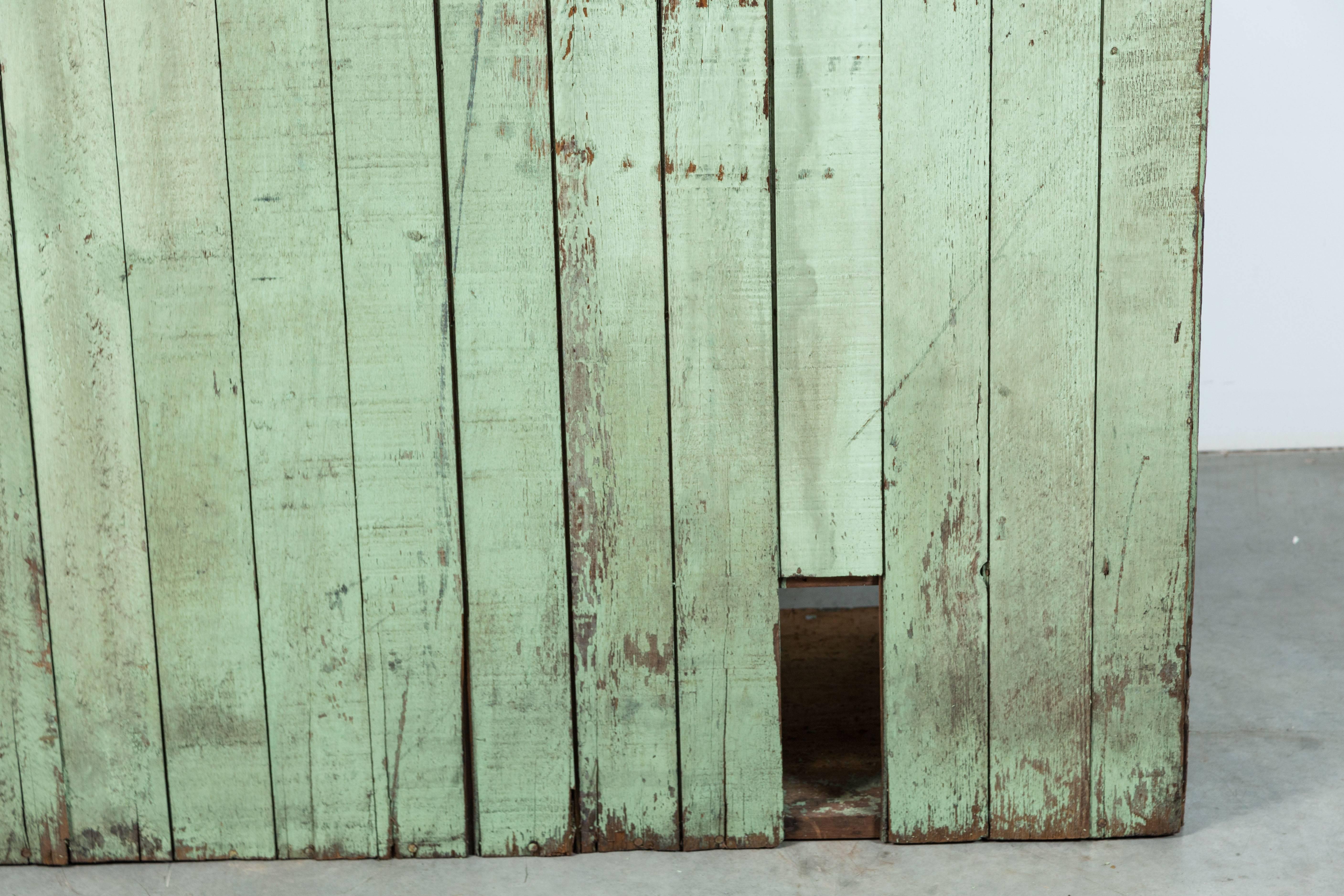 Tall Apple Green General Store Cubby Vintage Hardware 2