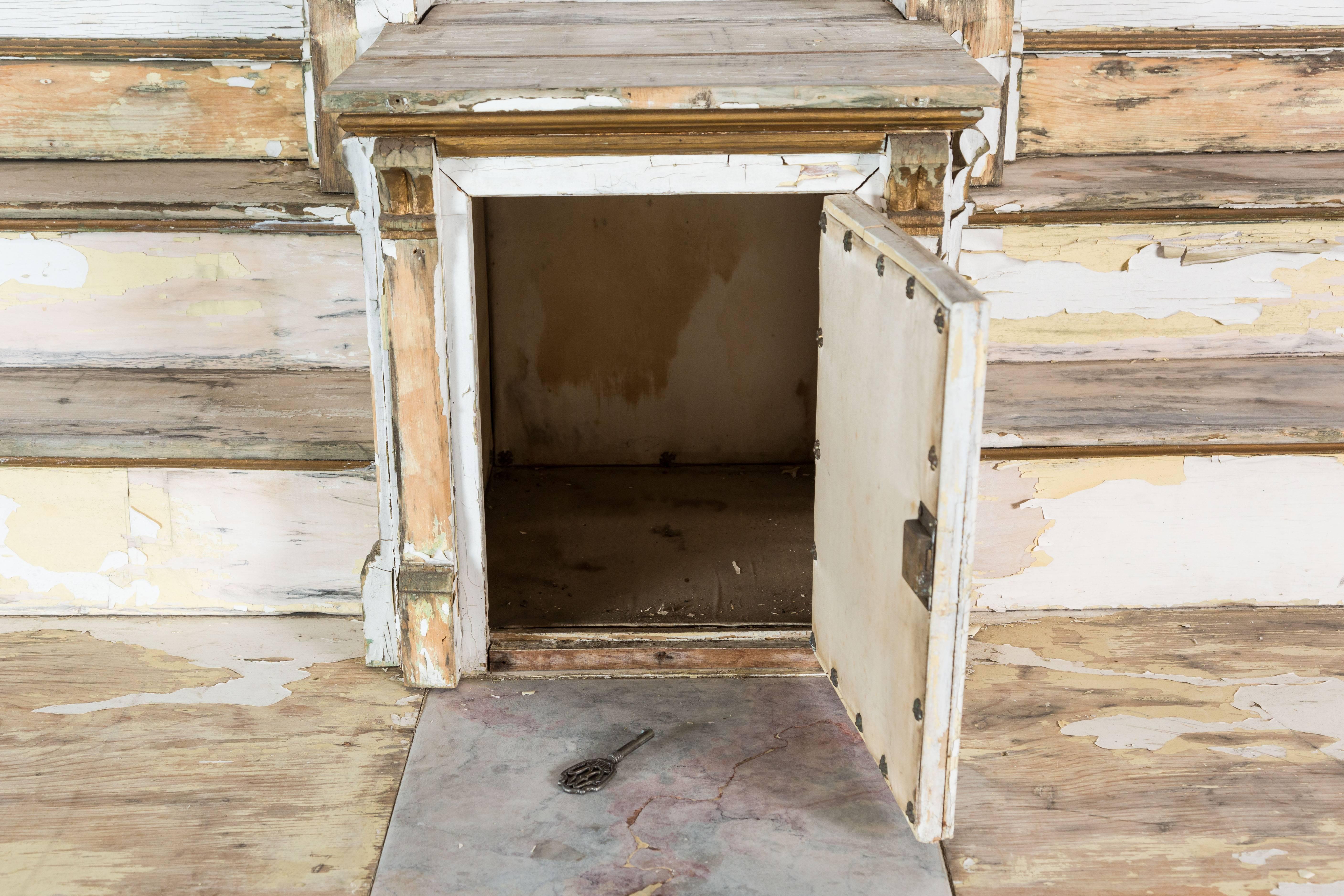 Early 20th Century Wood Church Folk Art Altar 2