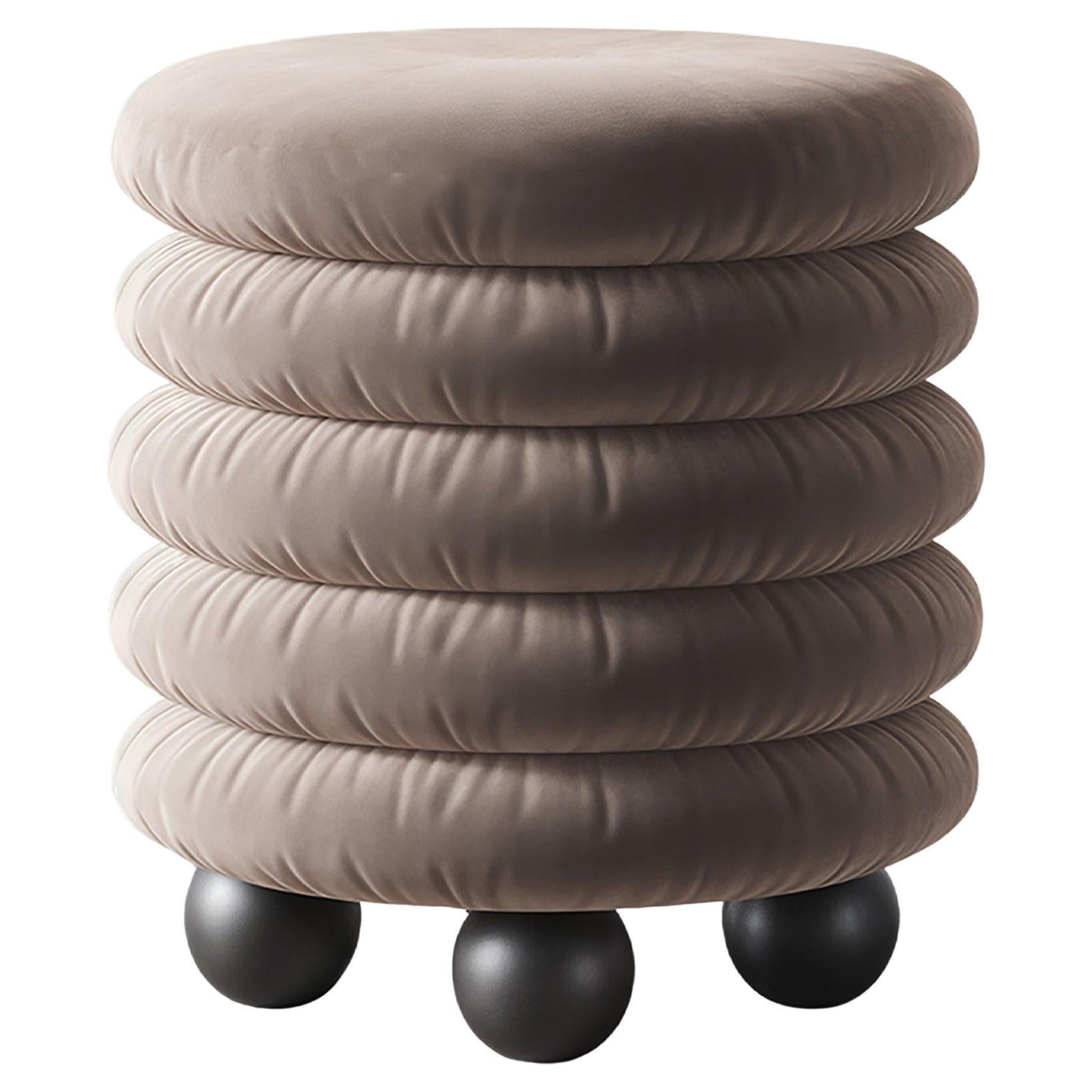 BOMBS in velluto beige di Hermhaus