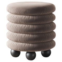 BOMBS beige velvet by Hermhaus