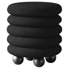 BOMBS in bouclé nero di Hermhaus