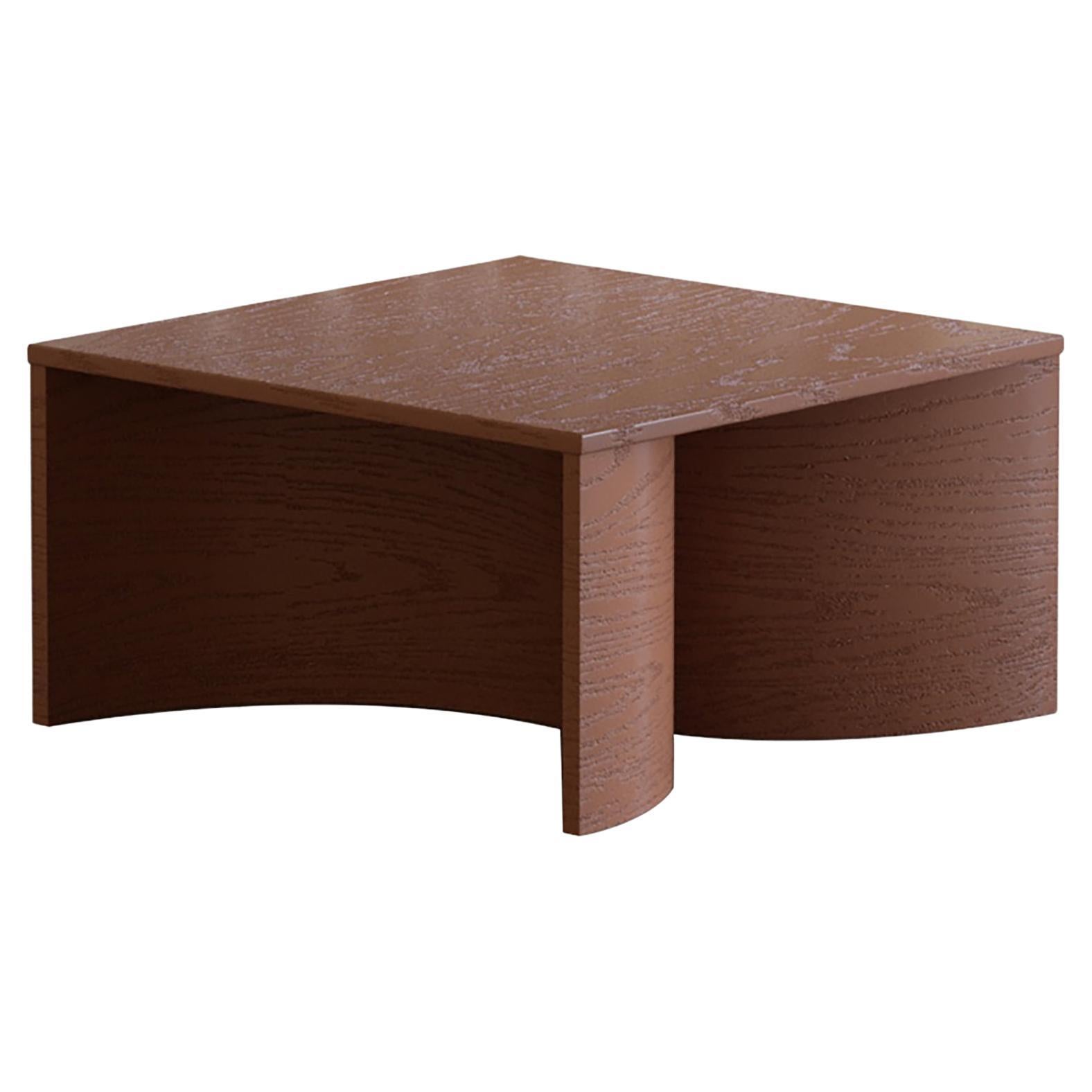 Tavolino Venn in terracotta di Hermhaus