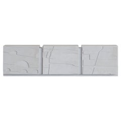 Niedriger Konsolenbezug mit 3 Deckeln von Hermhaus