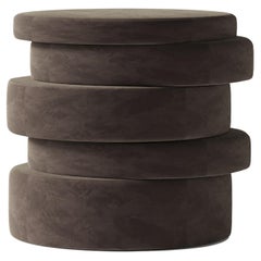 Puf Ups Terciopelo Marrón by Hermhaus