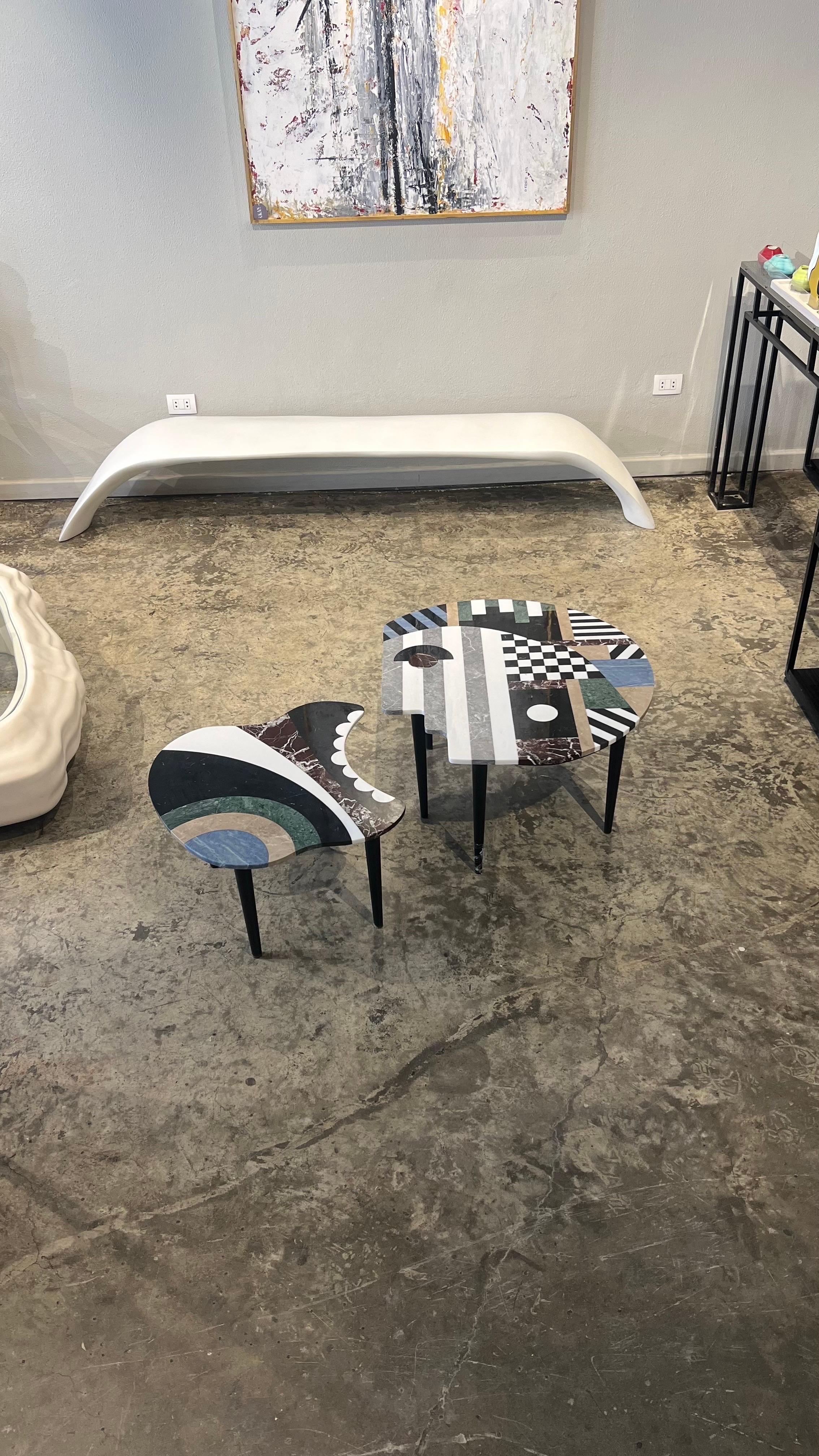Métal Table basse Adams en vente